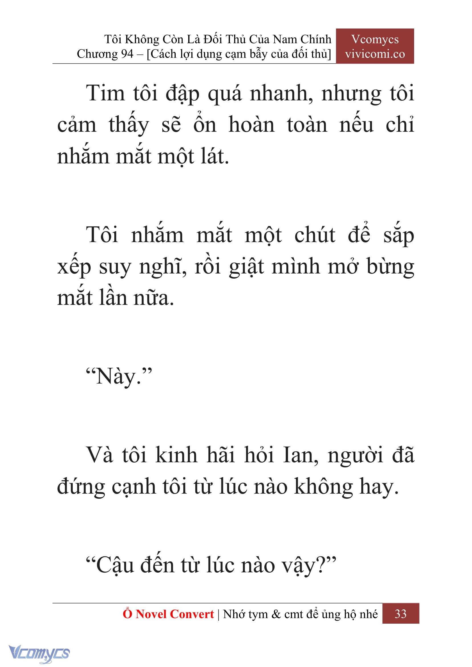 [Novel] Tôi Không Còn Là Đối Thủ Của Nam Chính Chapter  94 - 35