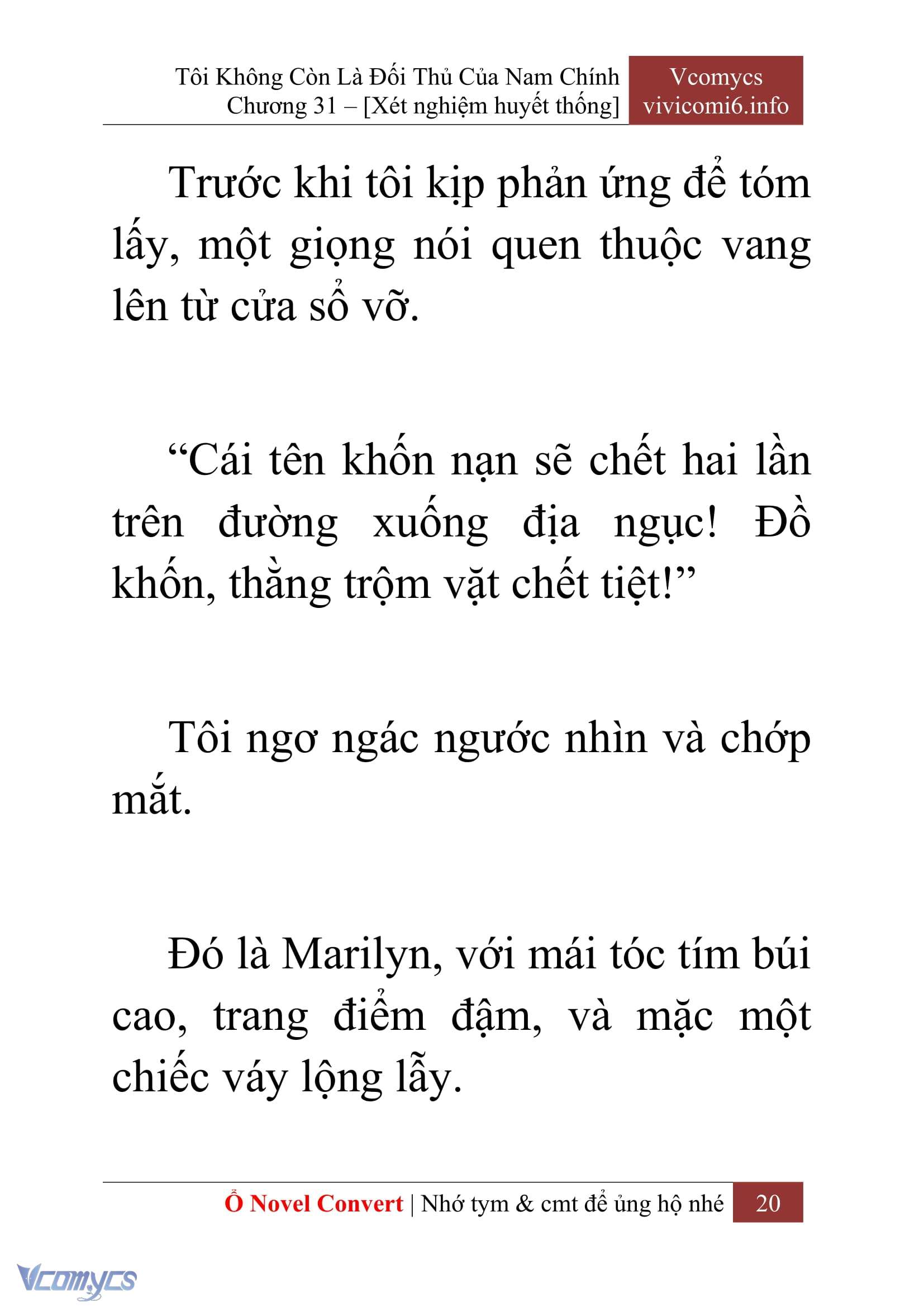 [Novel] Tôi Không Còn Là Đối Thủ Của Nam Chính Chapter  31 - 22