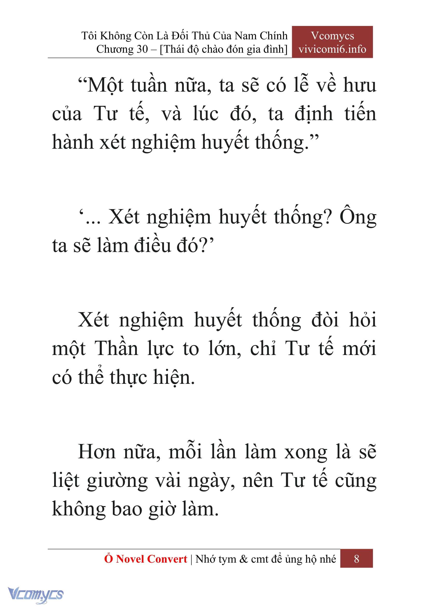 [Novel] Tôi Không Còn Là Đối Thủ Của Nam Chính Chapter  30 - 10