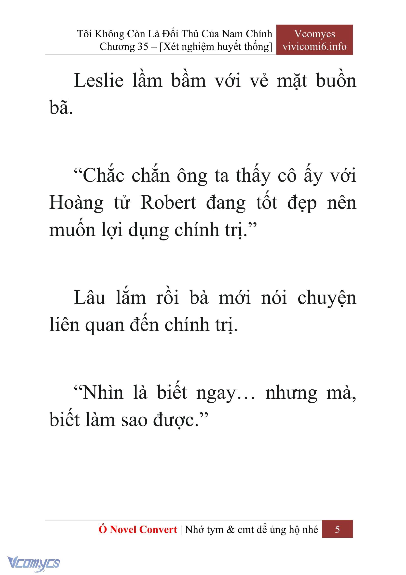 [Novel] Tôi Không Còn Là Đối Thủ Của Nam Chính Chapter  35 - 7