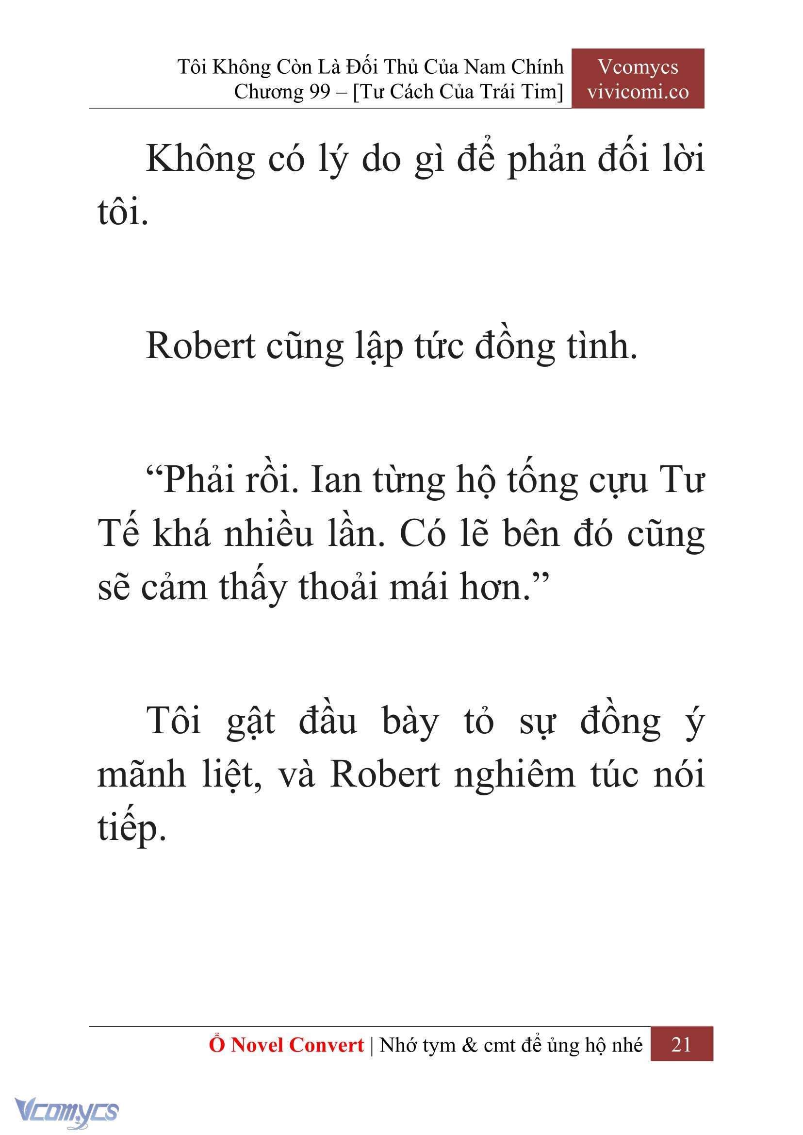 [Novel] Tôi Không Còn Là Đối Thủ Của Nam Chính Chapter  99 - 23