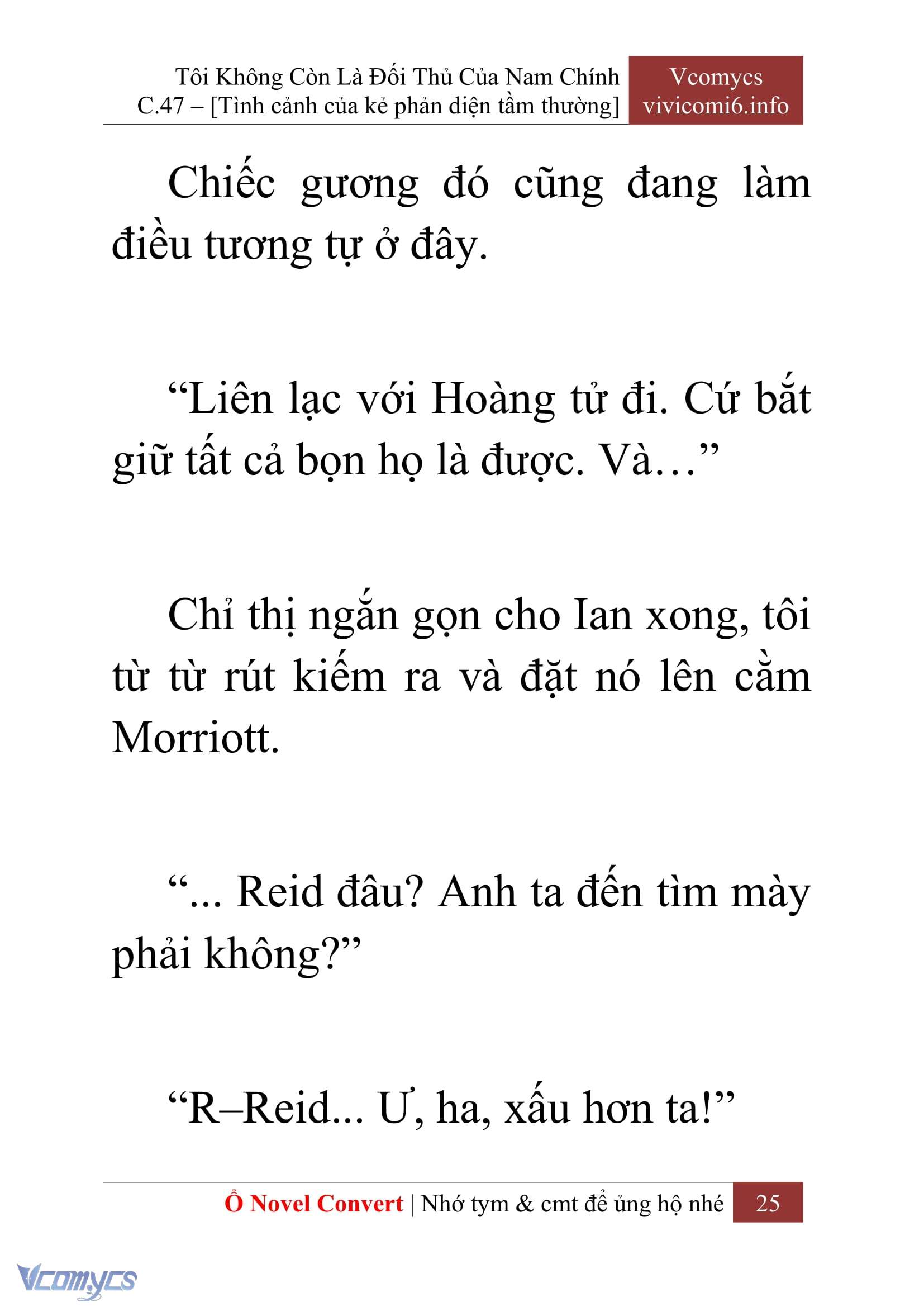 [Novel] Tôi Không Còn Là Đối Thủ Của Nam Chính Chapter  47 - 27