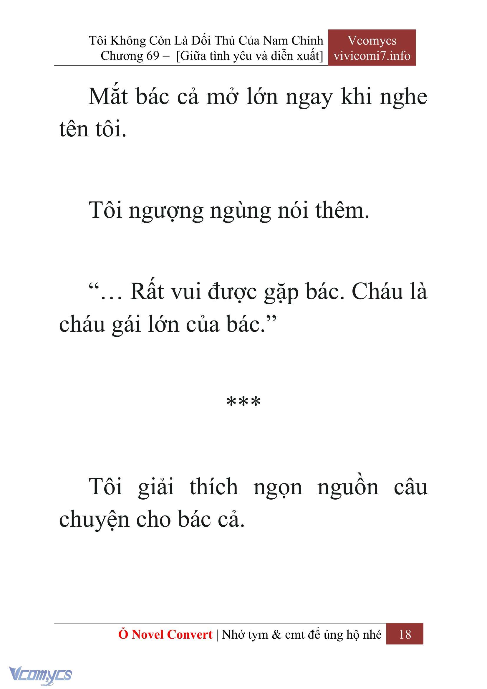 [Novel] Tôi Không Còn Là Đối Thủ Của Nam Chính Chapter  69 - 20