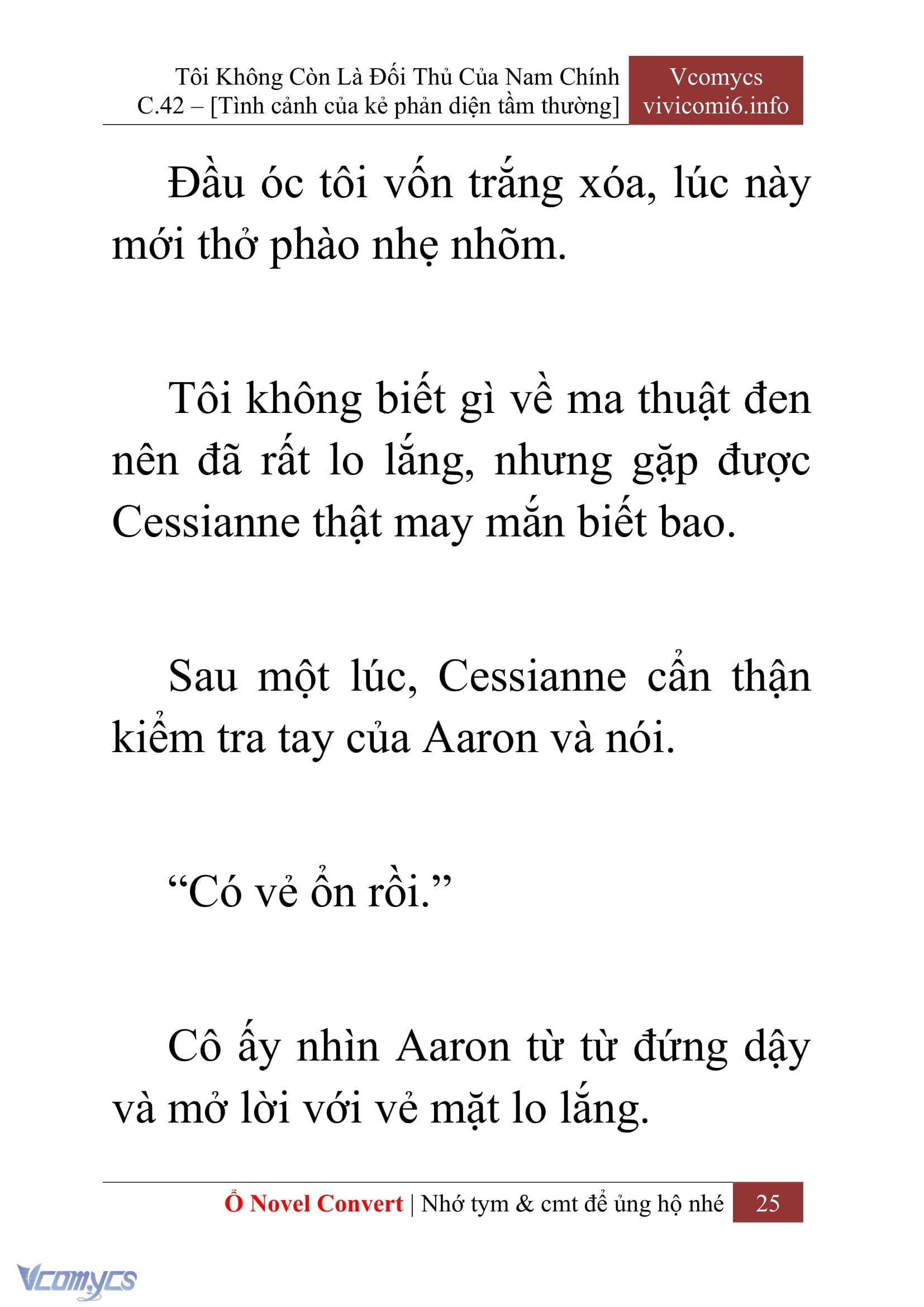 [Novel] Tôi Không Còn Là Đối Thủ Của Nam Chính Chapter  42 - 27