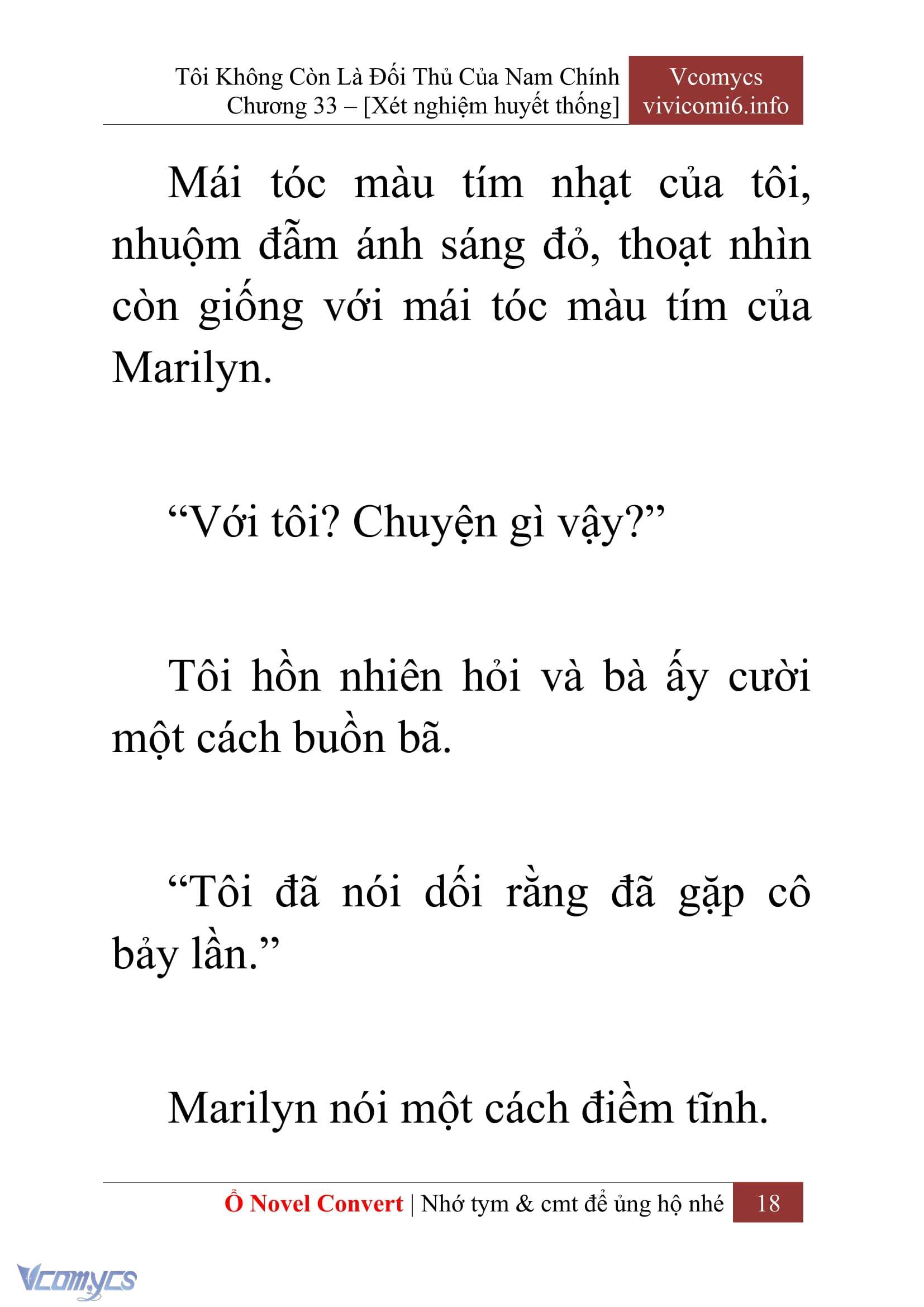 [Novel] Tôi Không Còn Là Đối Thủ Của Nam Chính Chapter  33 - 20