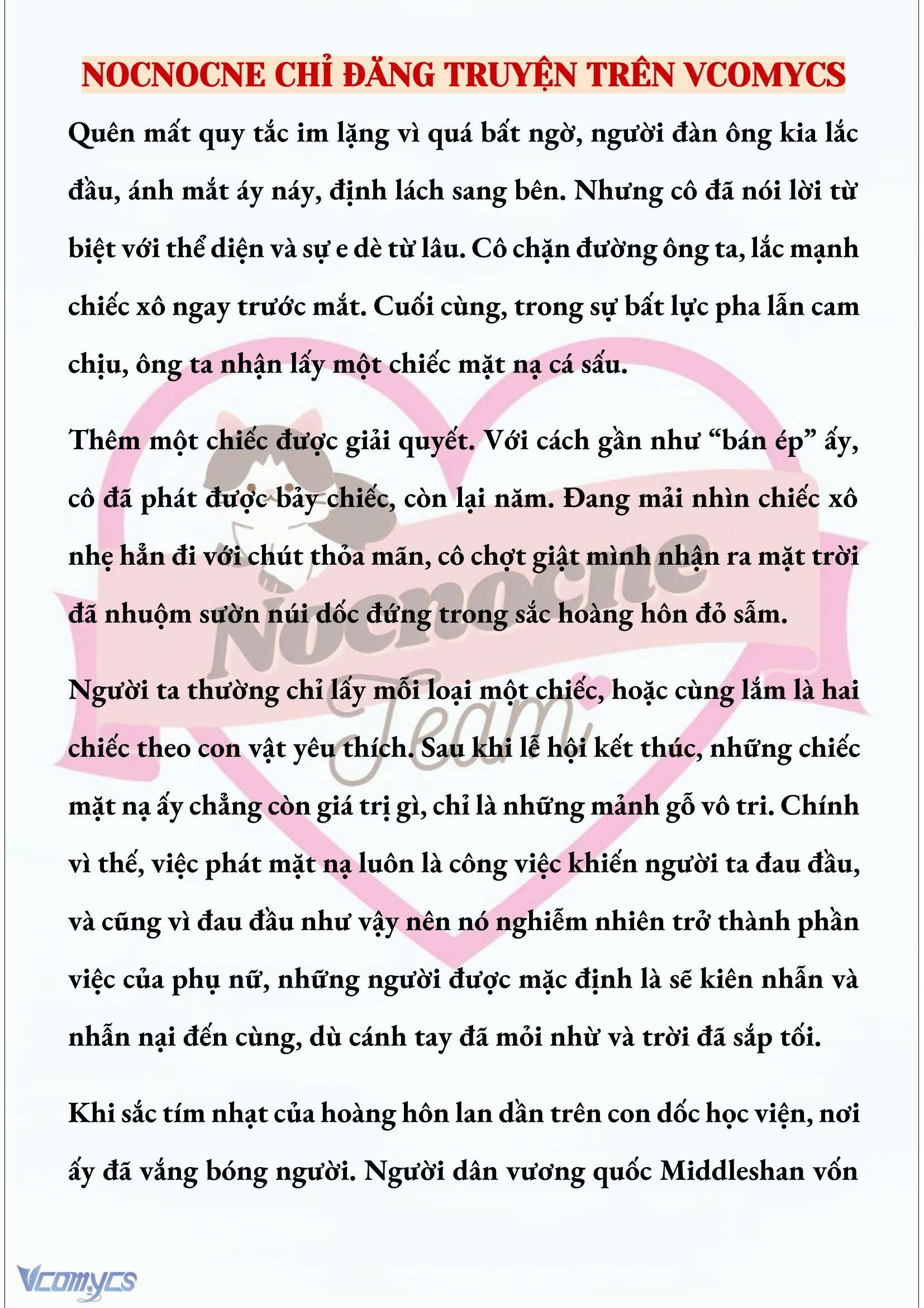 [NOVEL] CÁ RỪNG KHÔN NGOAN Chapter  113 - 6