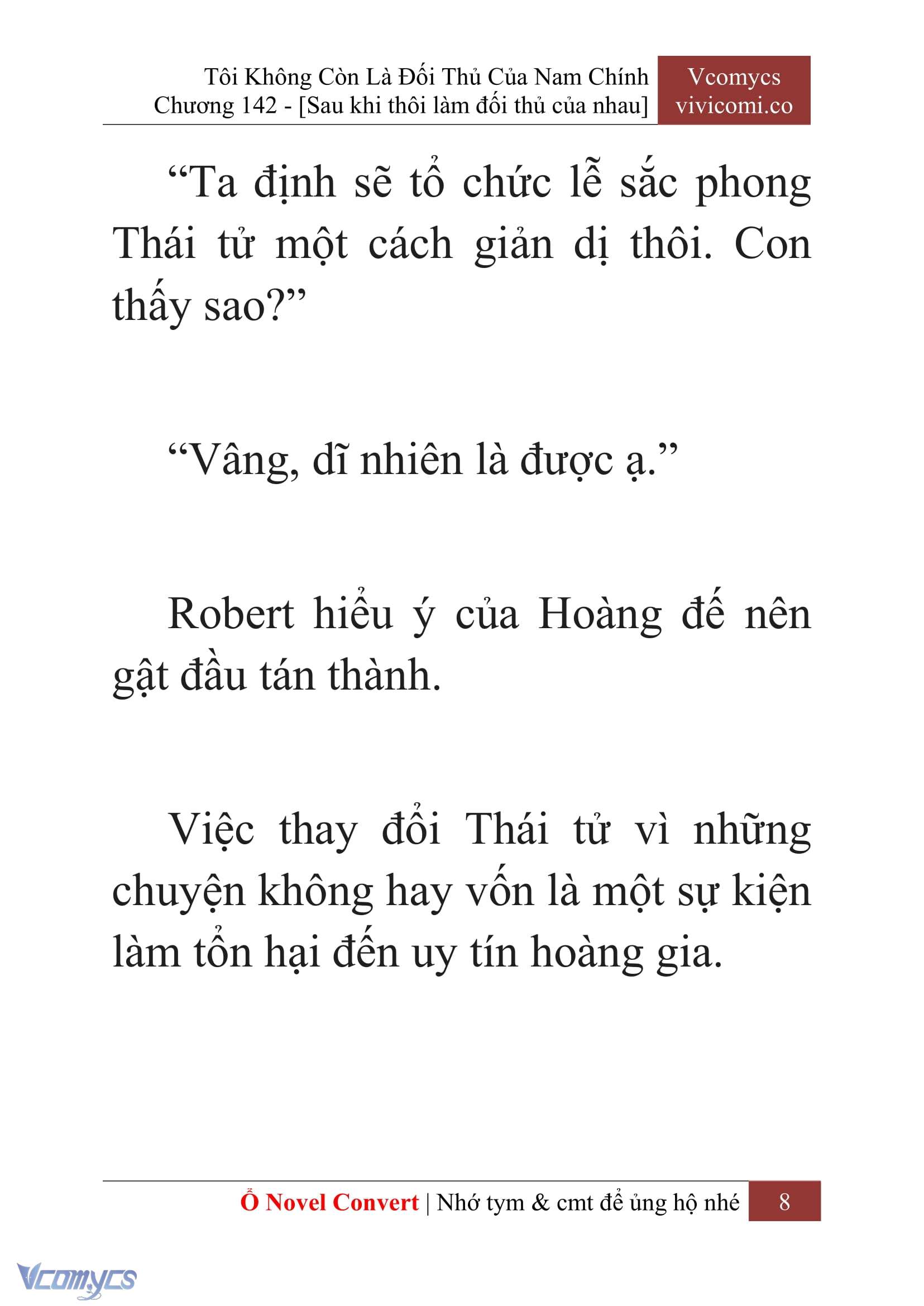 [Novel] Tôi Không Còn Là Đối Thủ Của Nam Chính Chapter  142 - 10