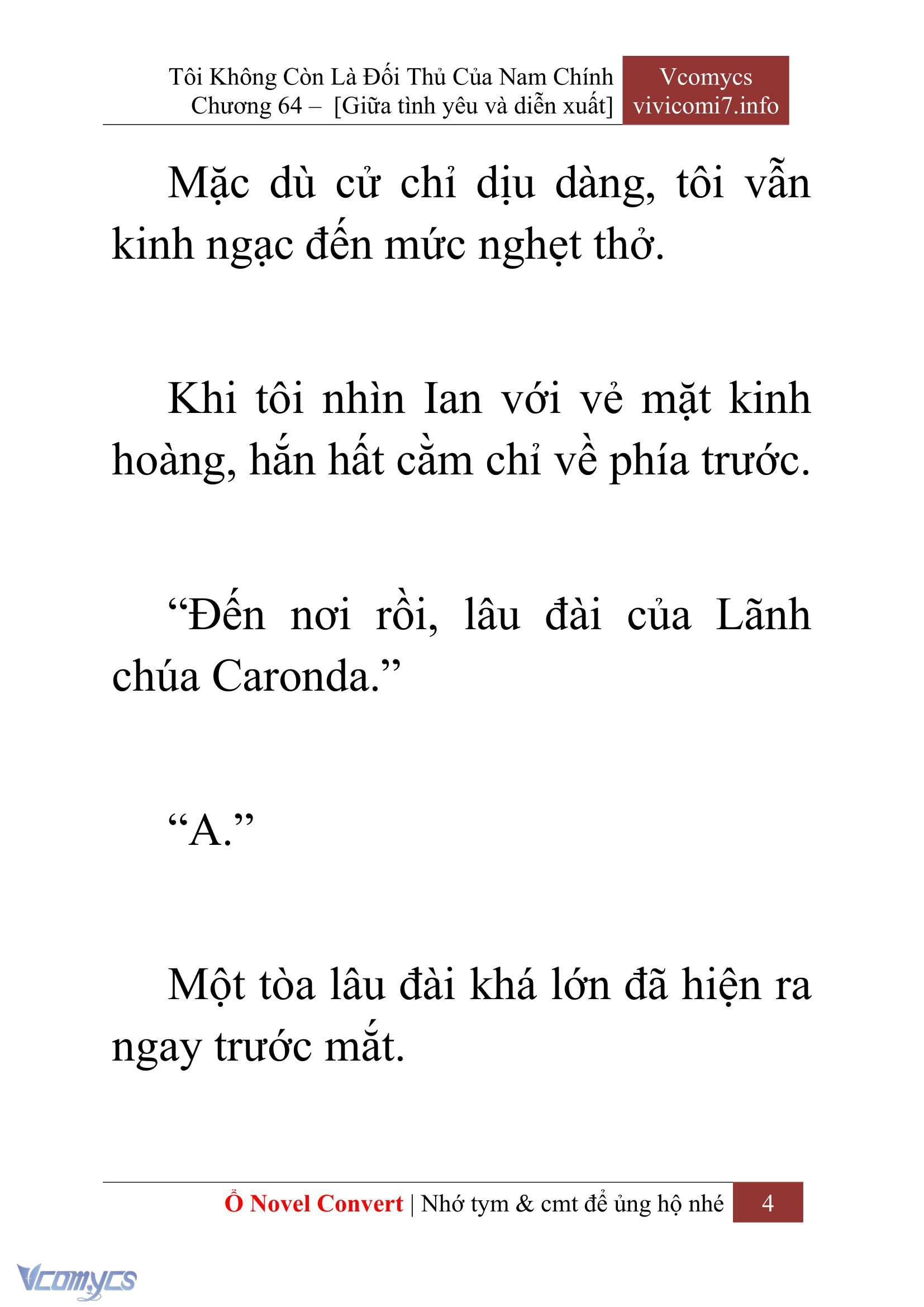 [Novel] Tôi Không Còn Là Đối Thủ Của Nam Chính Chapter  64 - 6