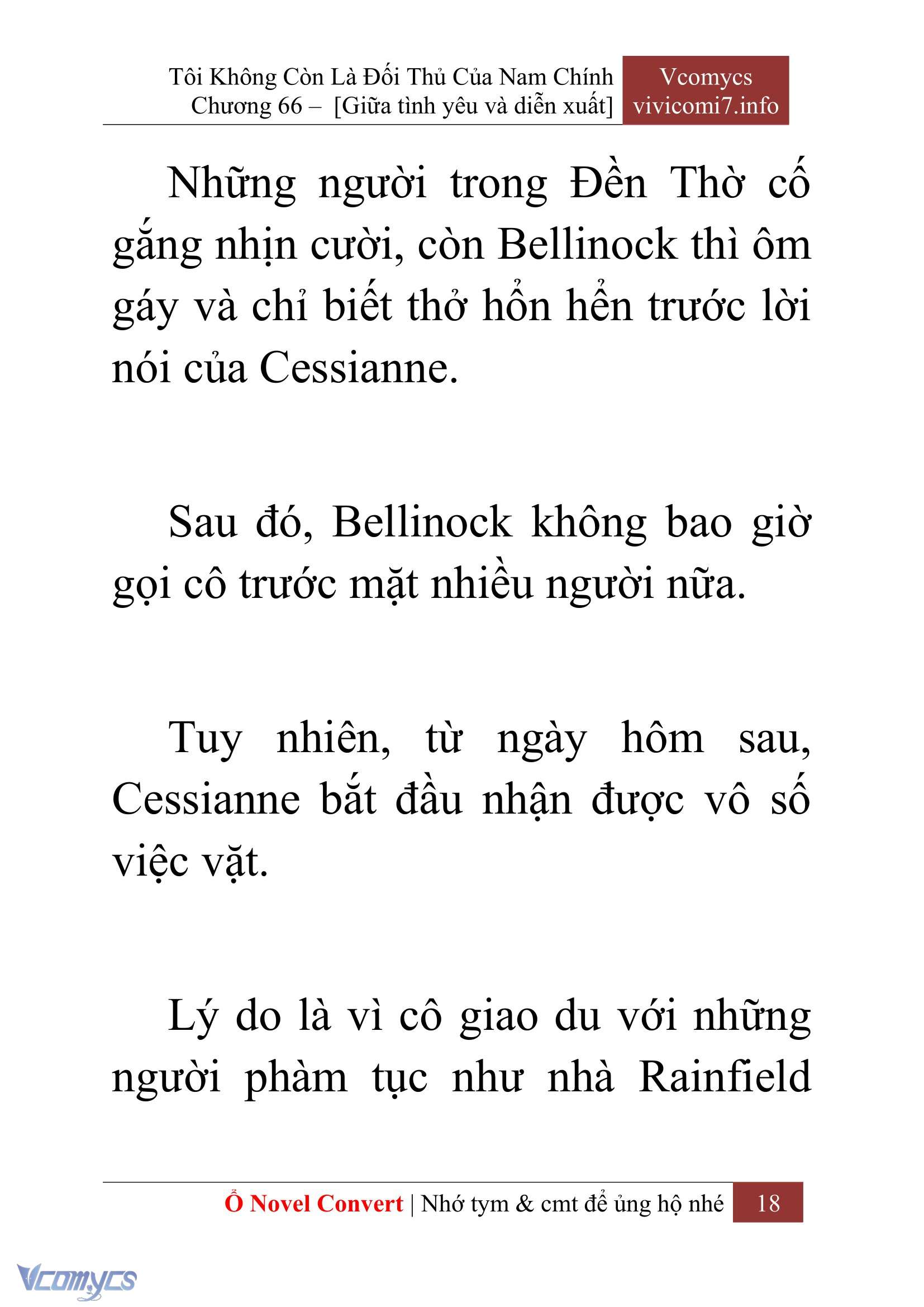 [Novel] Tôi Không Còn Là Đối Thủ Của Nam Chính Chapter  66 - 20