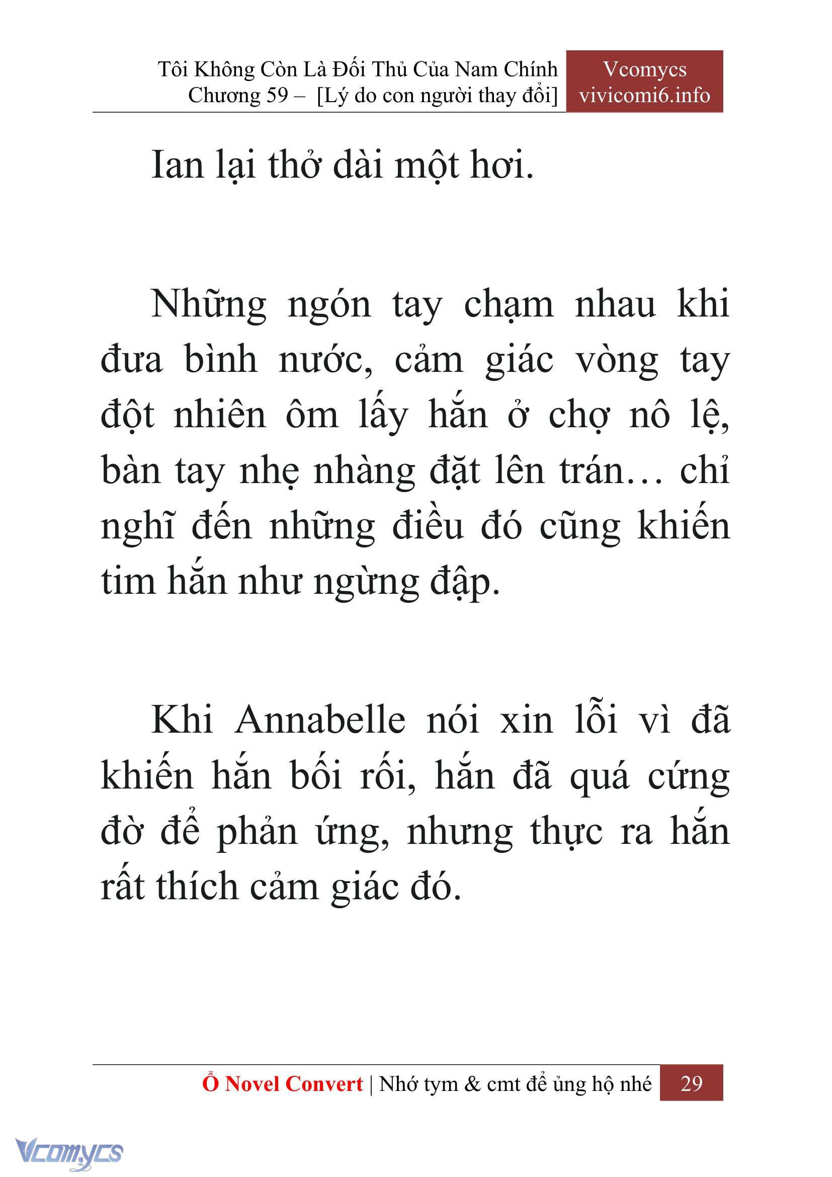 [Novel] Tôi Không Còn Là Đối Thủ Của Nam Chính Chapter  59 - 31