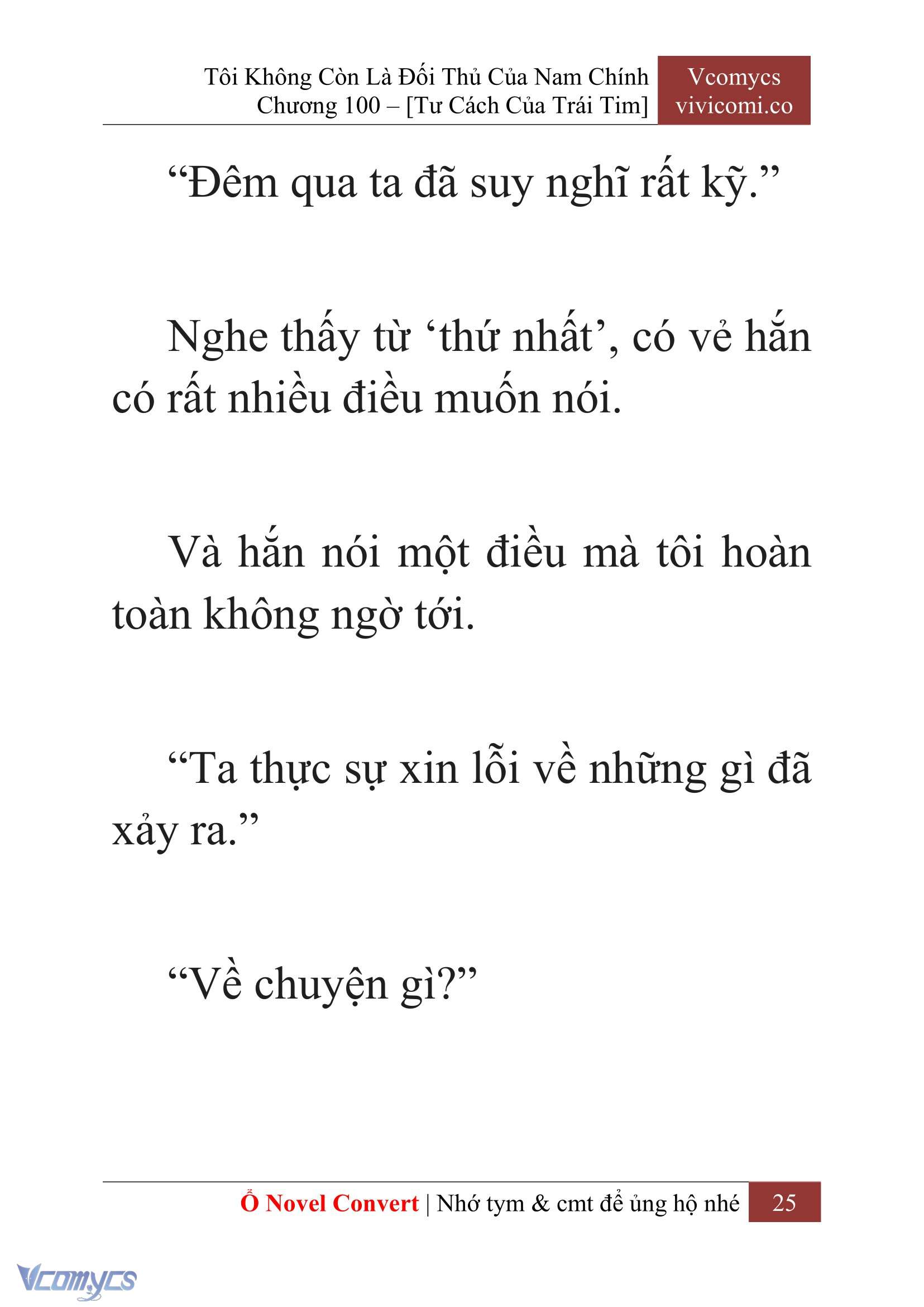 [Novel] Tôi Không Còn Là Đối Thủ Của Nam Chính Chapter  100 - 27