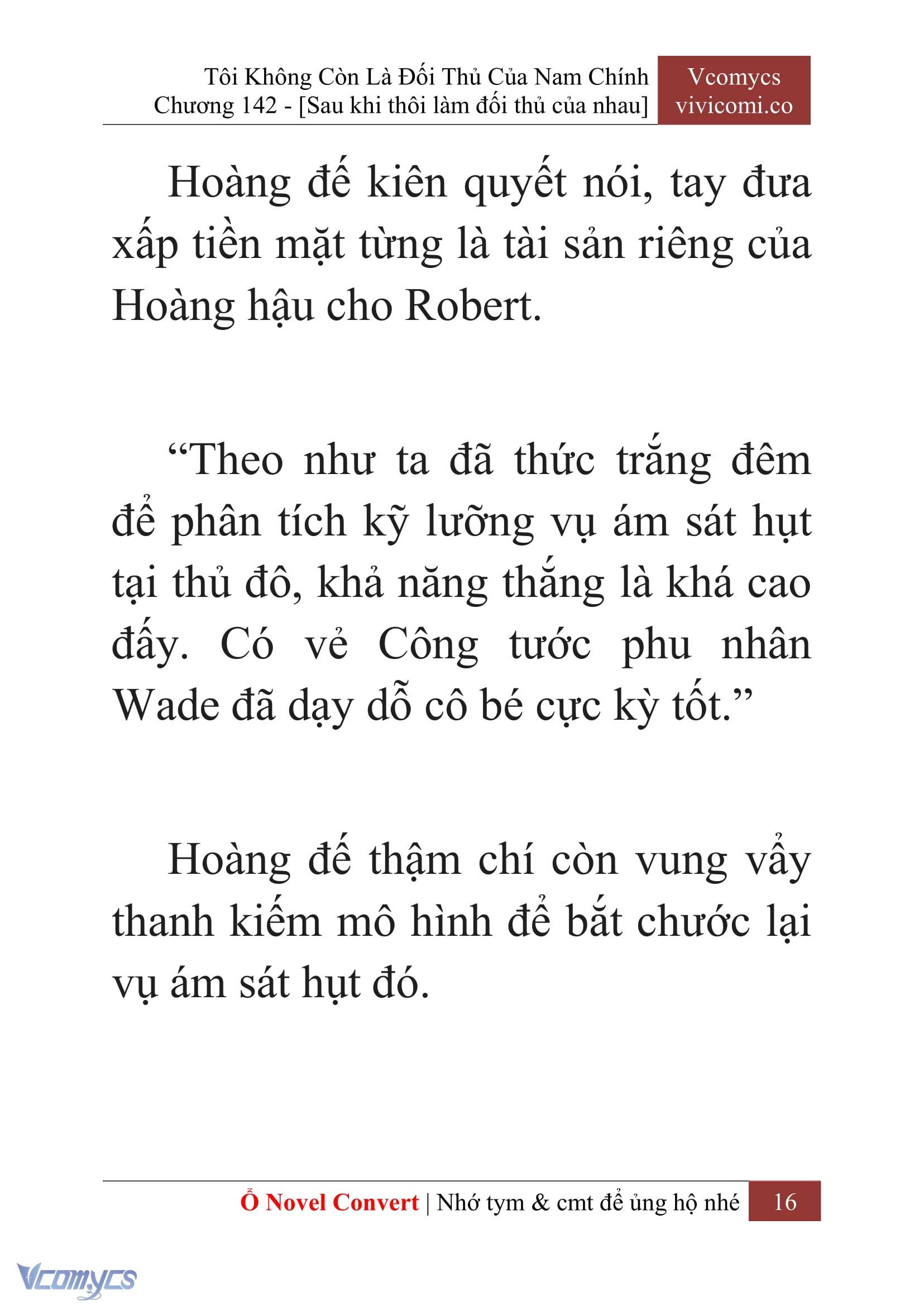 [Novel] Tôi Không Còn Là Đối Thủ Của Nam Chính Chapter  142 - 18