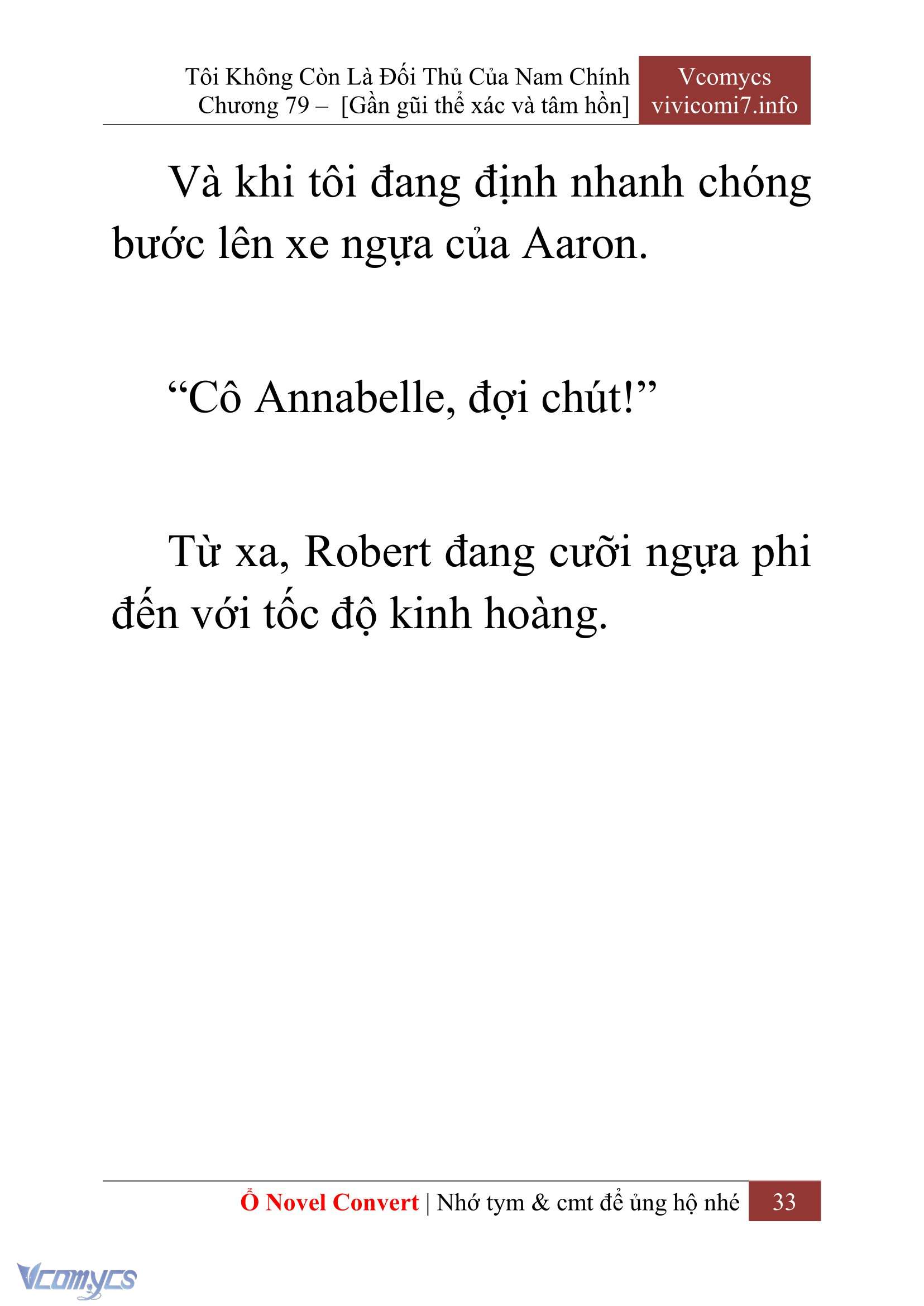 [Novel] Tôi Không Còn Là Đối Thủ Của Nam Chính Chapter  79 - 35