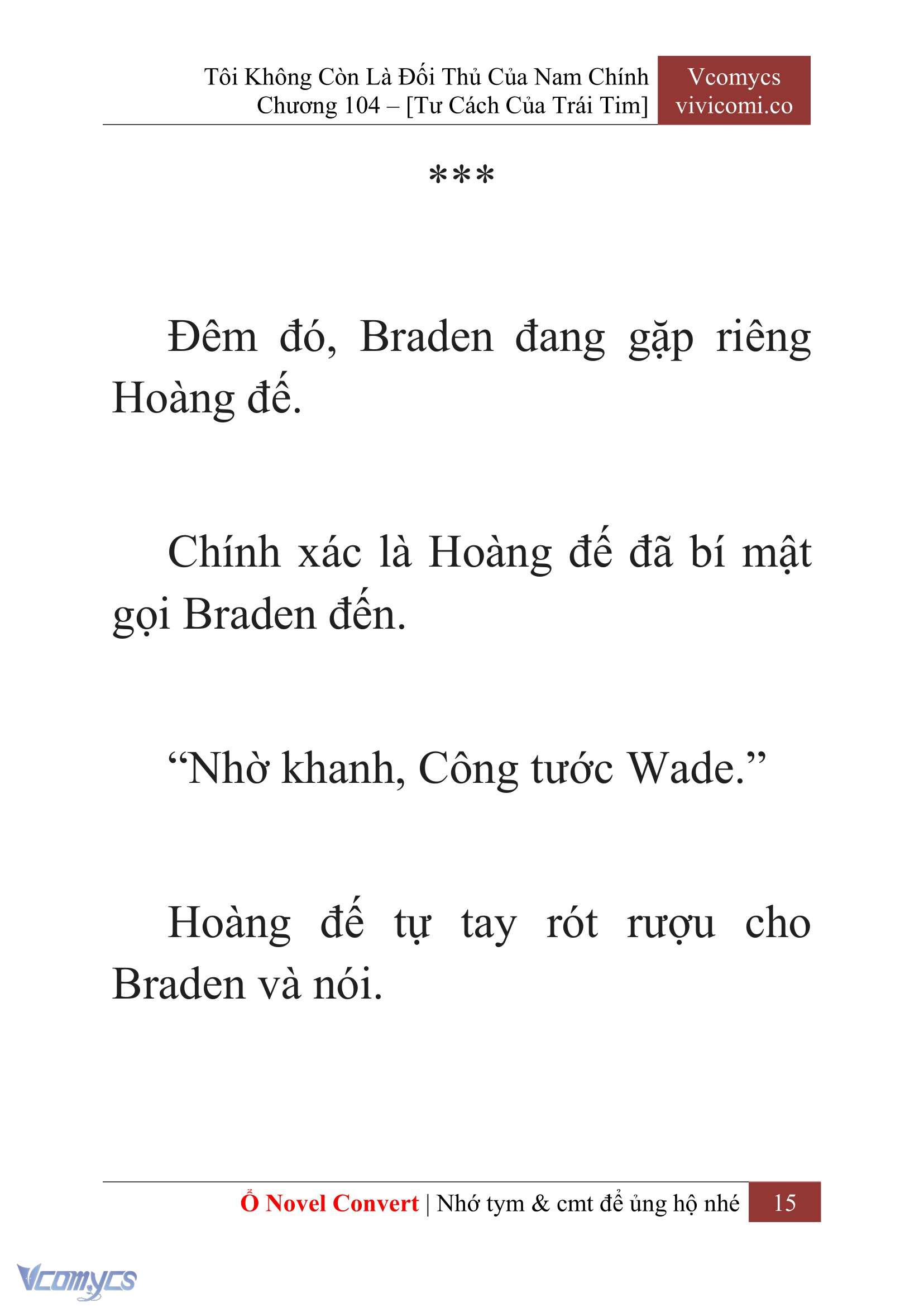 [Novel] Tôi Không Còn Là Đối Thủ Của Nam Chính Chapter  104 - 17