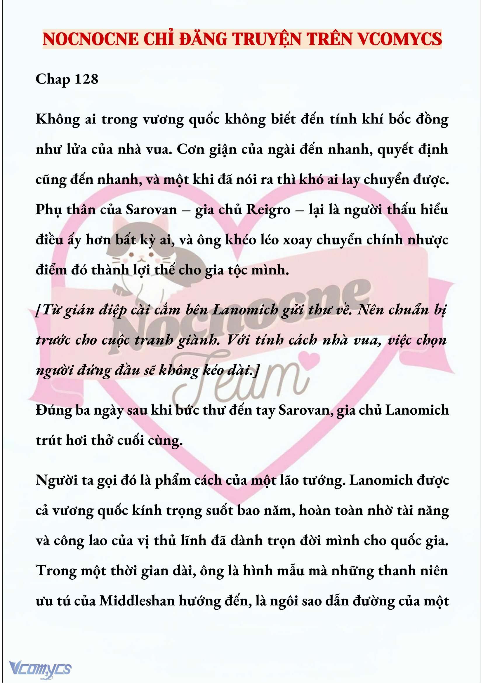 [NOVEL] CÁ RỪNG KHÔN NGOAN Chapter  128 - 2