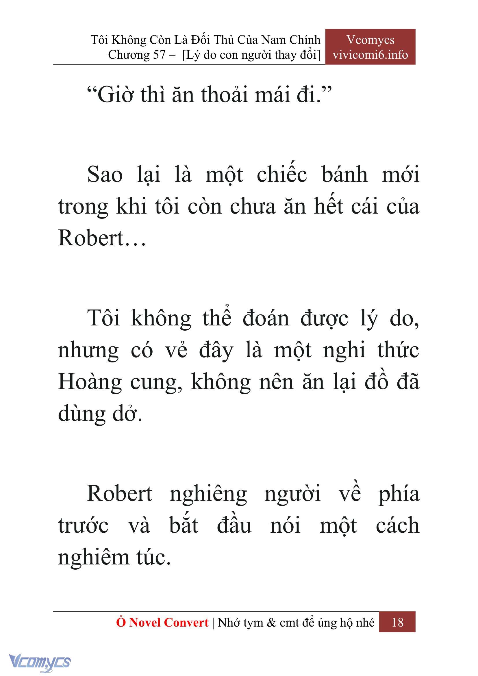 [Novel] Tôi Không Còn Là Đối Thủ Của Nam Chính Chapter  57 - 20