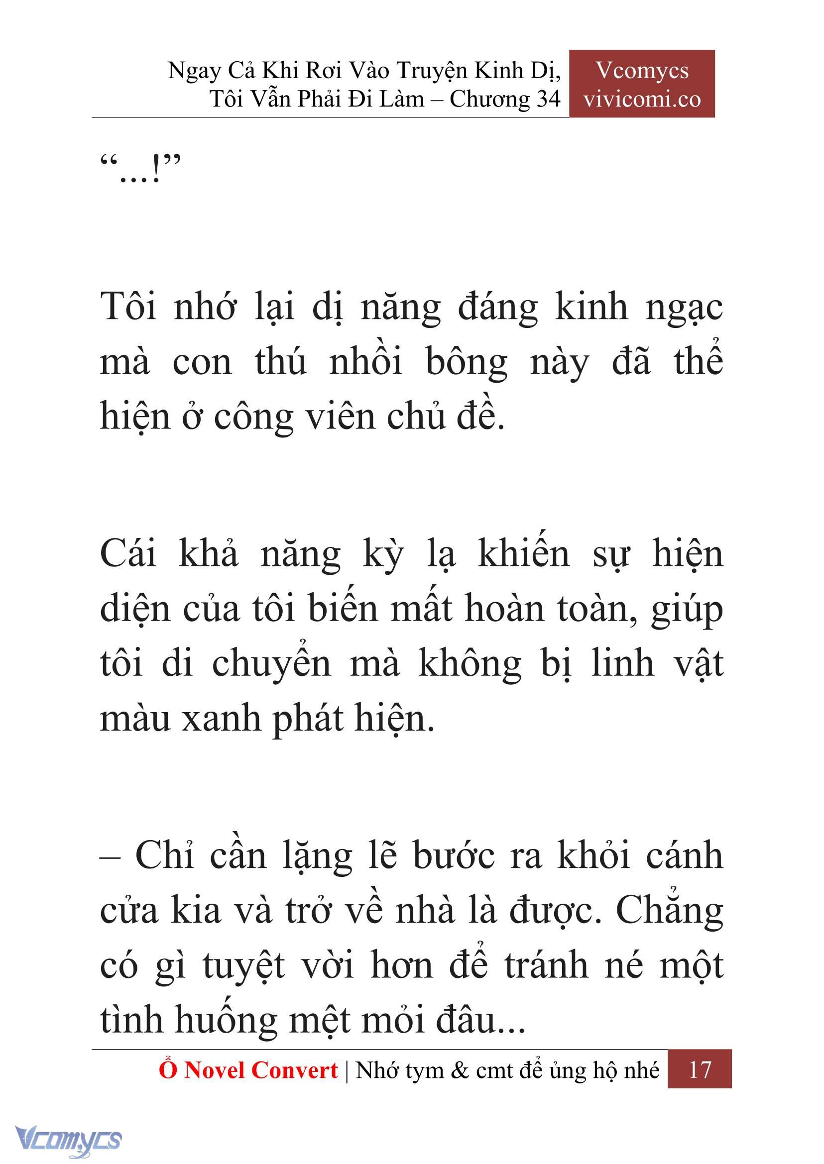 [Novel] Ngay Cả Khi Rơi Vào Truyện Kinh Dị, Tôi Vẫn Phải Đi Làm Chapter  34 - 19