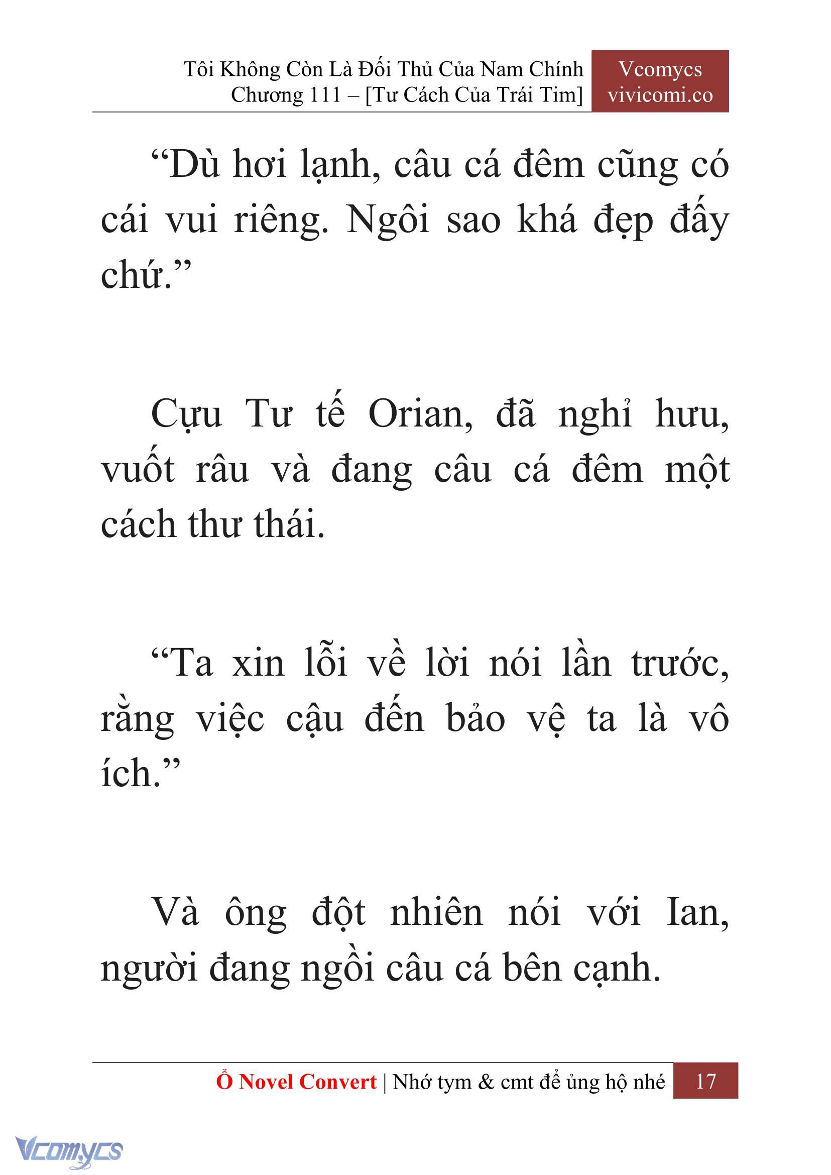 [Novel] Tôi Không Còn Là Đối Thủ Của Nam Chính Chapter  111 - 19