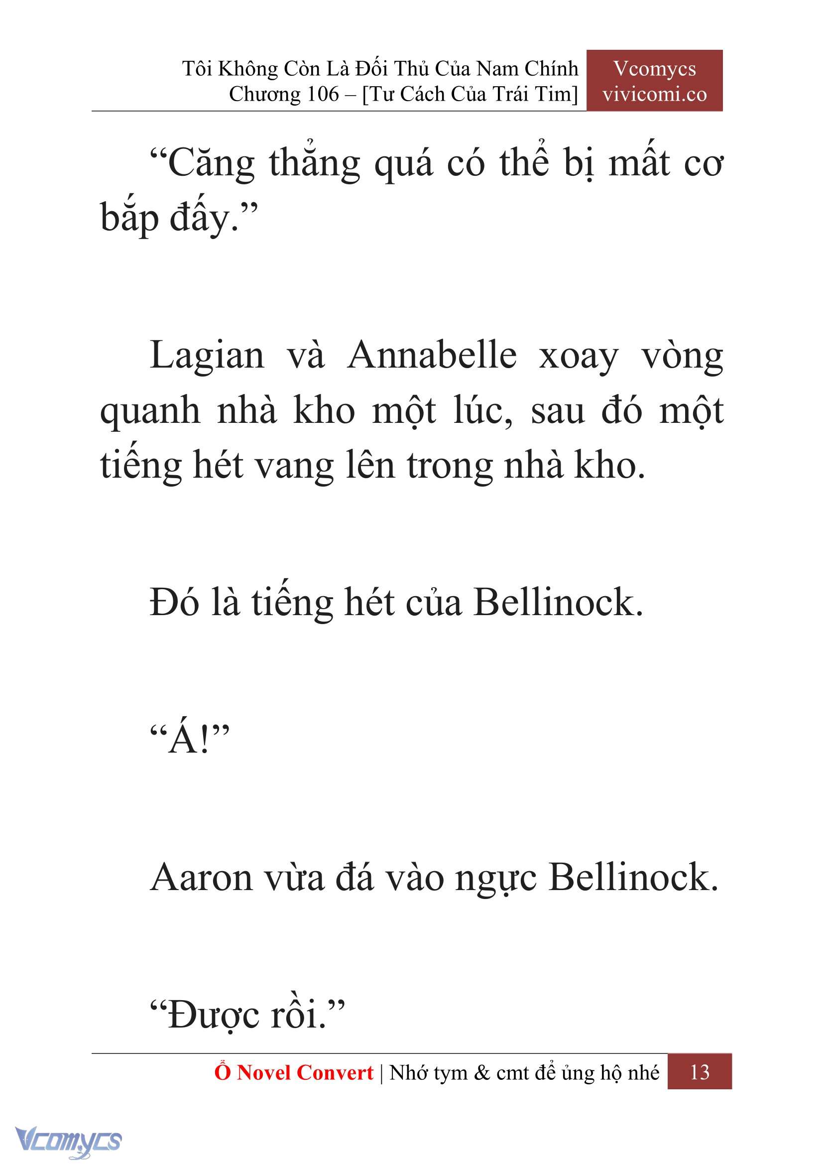 [Novel] Tôi Không Còn Là Đối Thủ Của Nam Chính Chapter  106 - 15