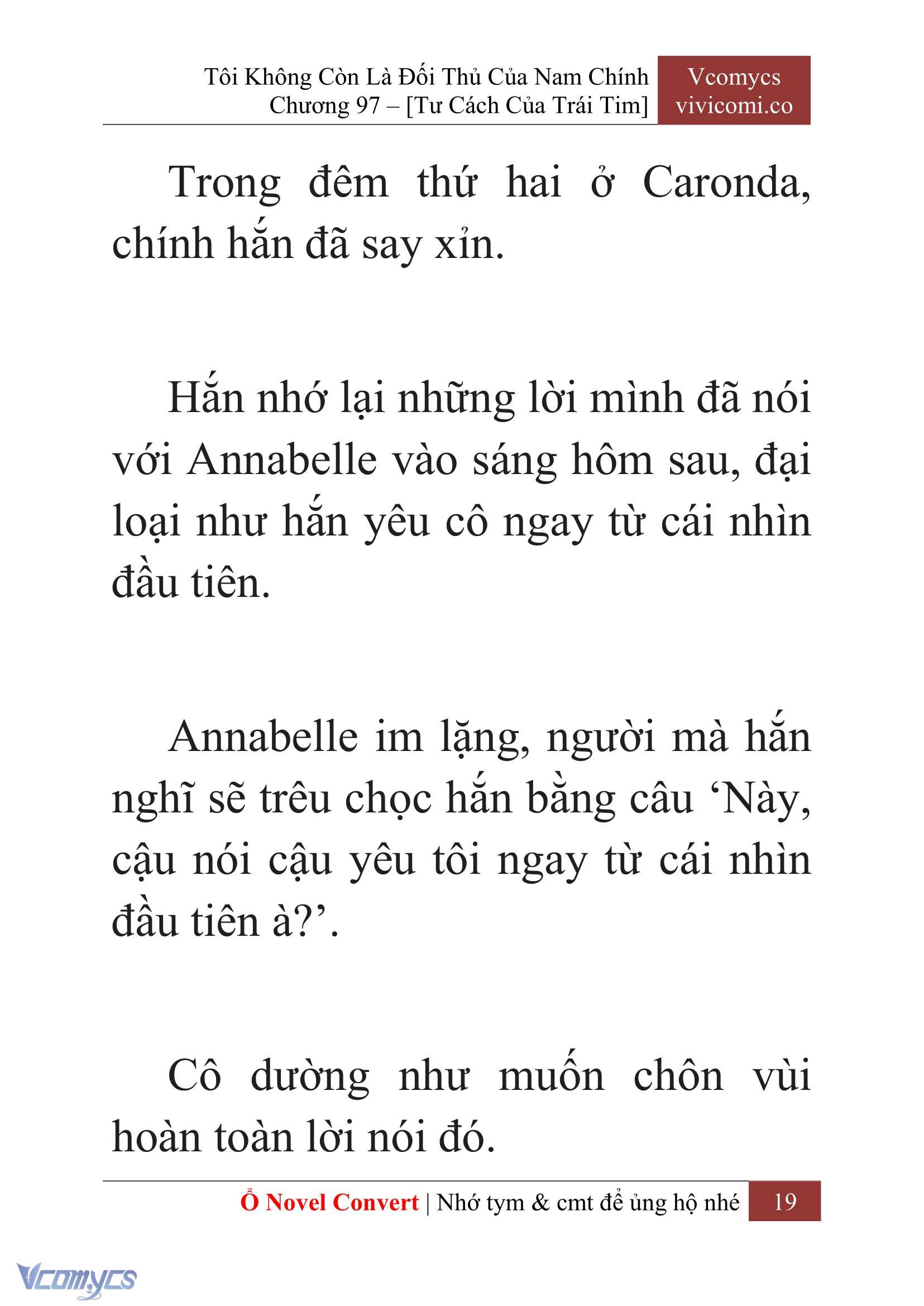 [Novel] Tôi Không Còn Là Đối Thủ Của Nam Chính Chapter  97 - 21