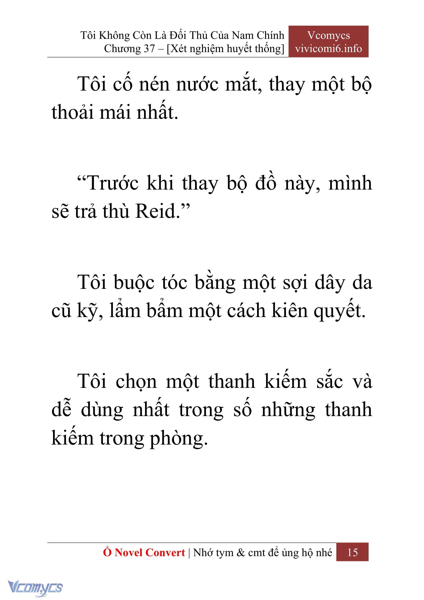 [Novel] Tôi Không Còn Là Đối Thủ Của Nam Chính Chapter  37 - 17