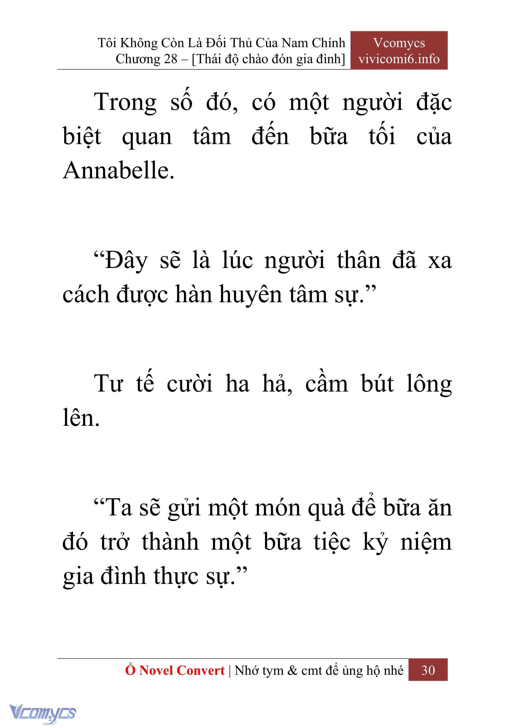 [Novel] Tôi Không Còn Là Đối Thủ Của Nam Chính Chapter  28 - 32