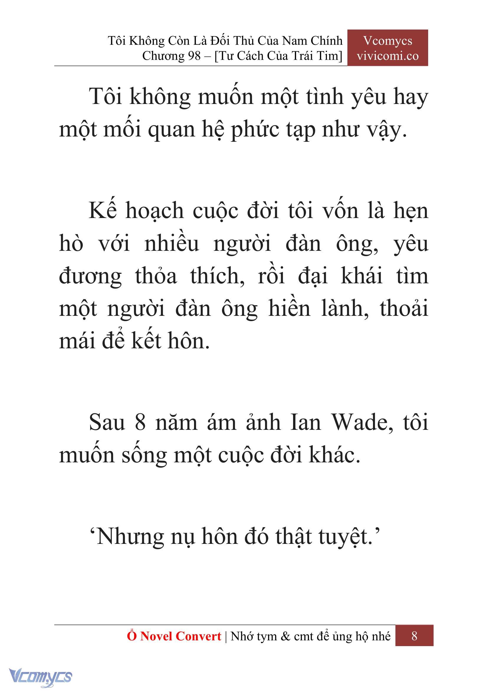 [Novel] Tôi Không Còn Là Đối Thủ Của Nam Chính Chapter  98 - 10