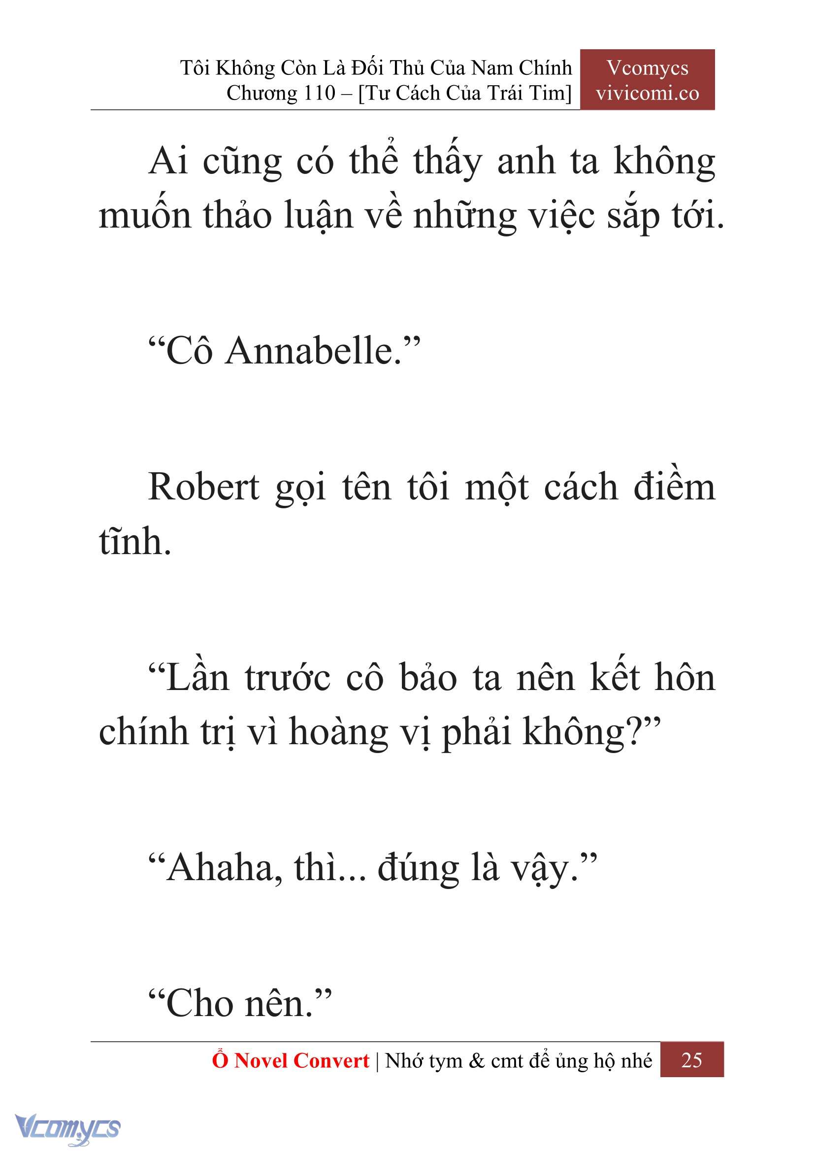 [Novel] Tôi Không Còn Là Đối Thủ Của Nam Chính Chapter  110 - 27