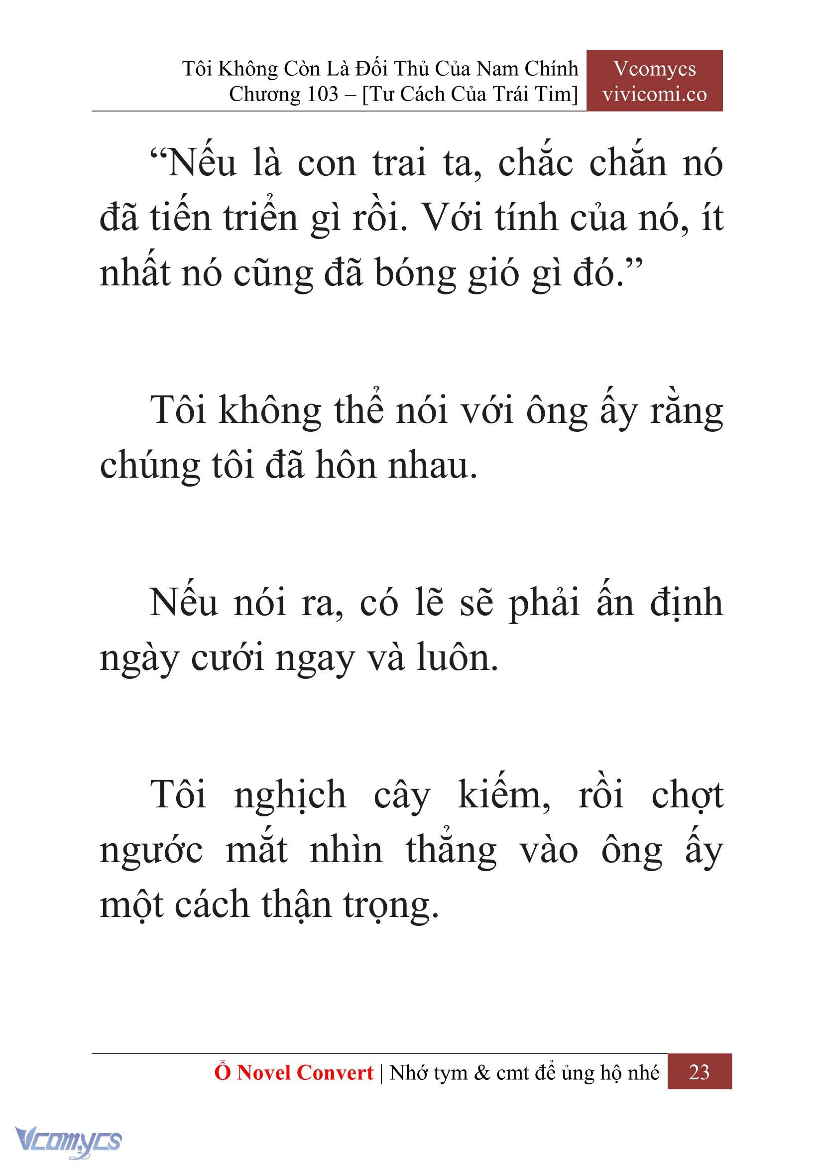 [Novel] Tôi Không Còn Là Đối Thủ Của Nam Chính Chapter  103 - 25