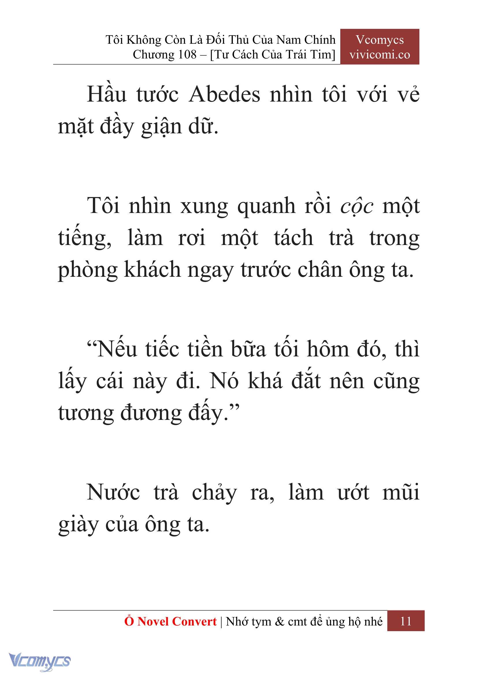 [Novel] Tôi Không Còn Là Đối Thủ Của Nam Chính Chapter  108 - 13