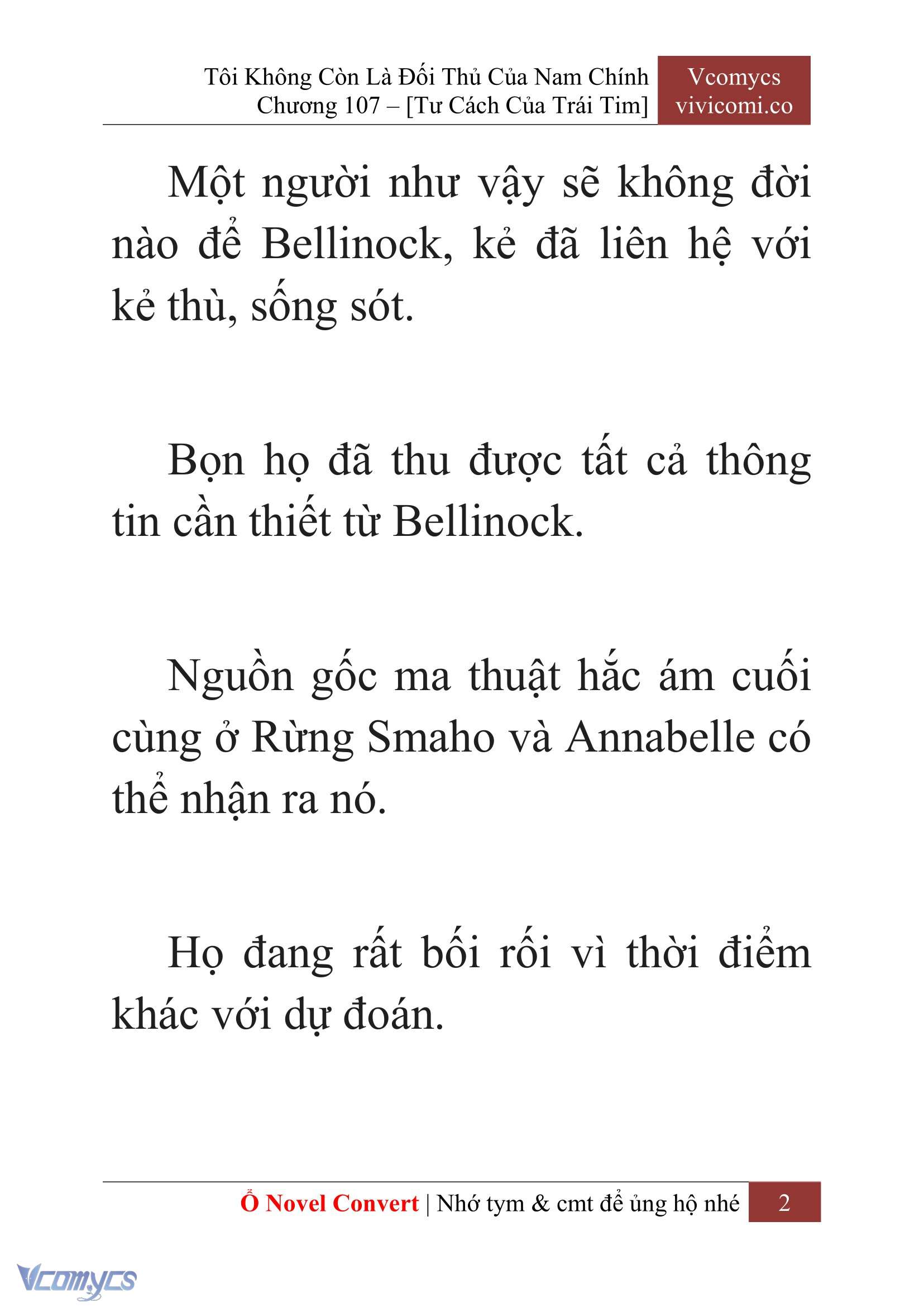 [Novel] Tôi Không Còn Là Đối Thủ Của Nam Chính Chapter  107 - 4