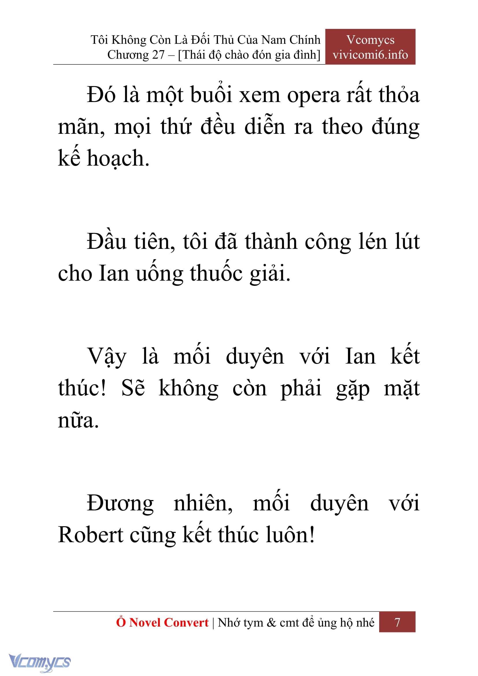 [Novel] Tôi Không Còn Là Đối Thủ Của Nam Chính Chapter  27 - 9