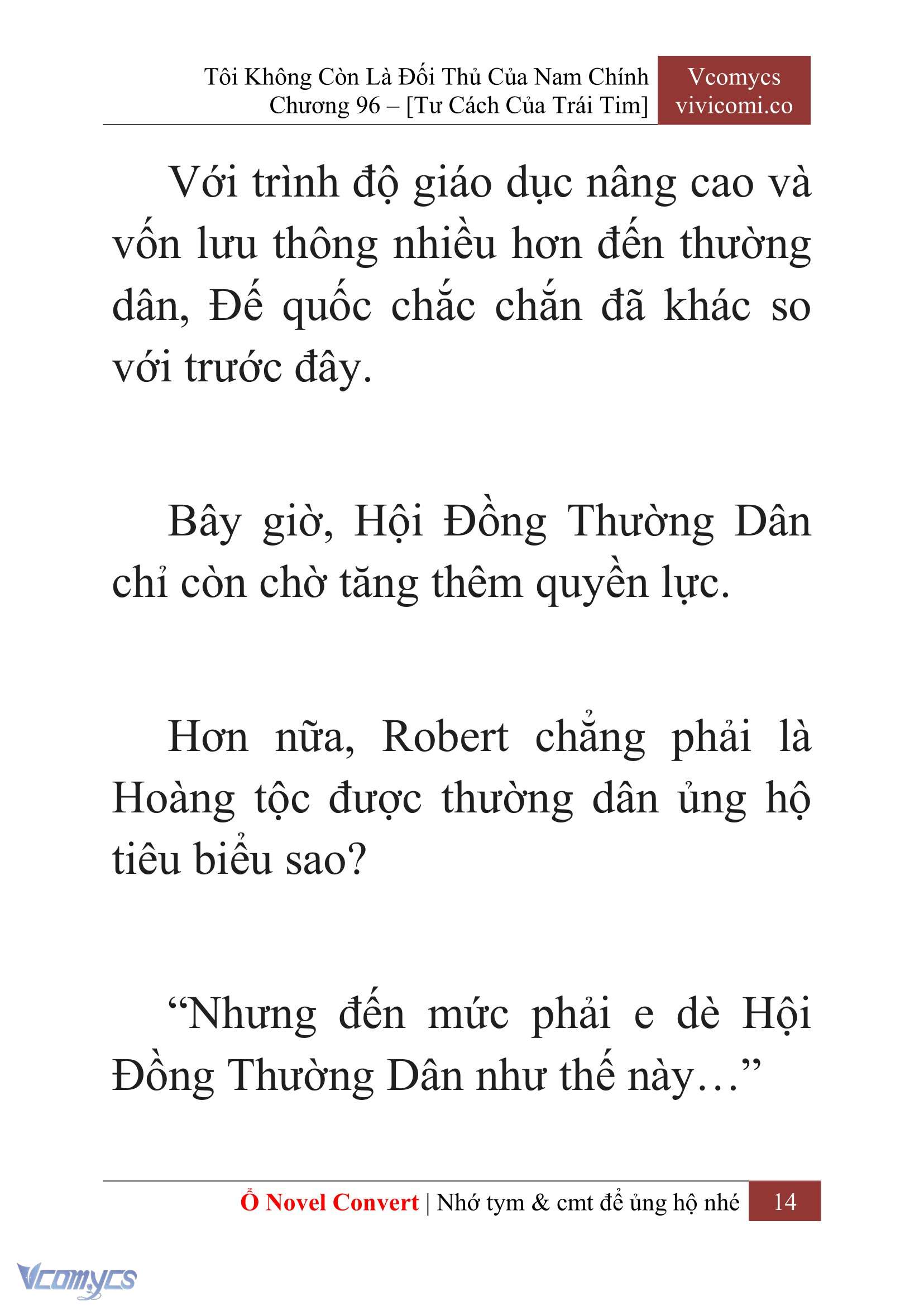 [Novel] Tôi Không Còn Là Đối Thủ Của Nam Chính Chapter  96 - 16