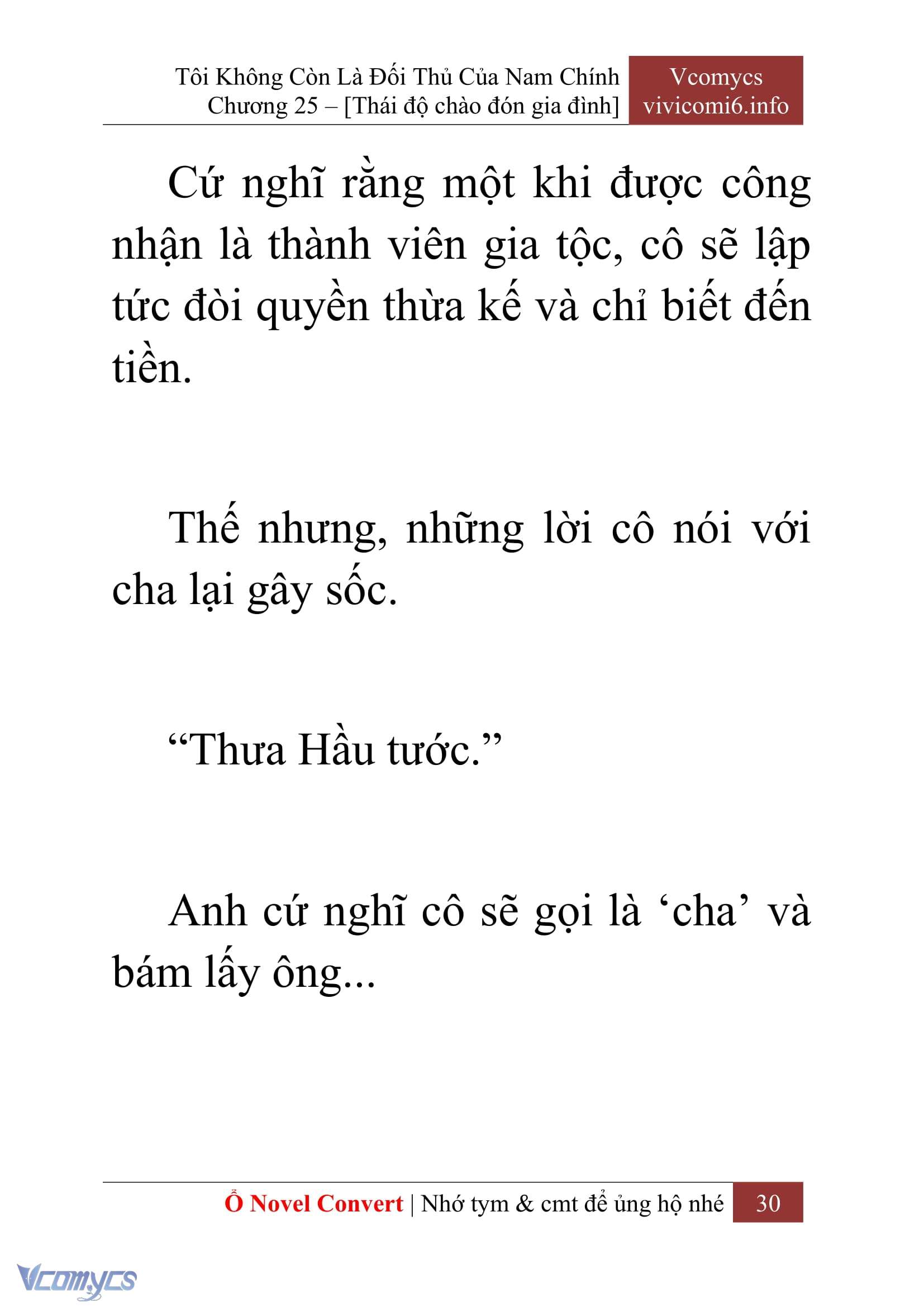 [Novel] Tôi Không Còn Là Đối Thủ Của Nam Chính Chapter  25 - 32