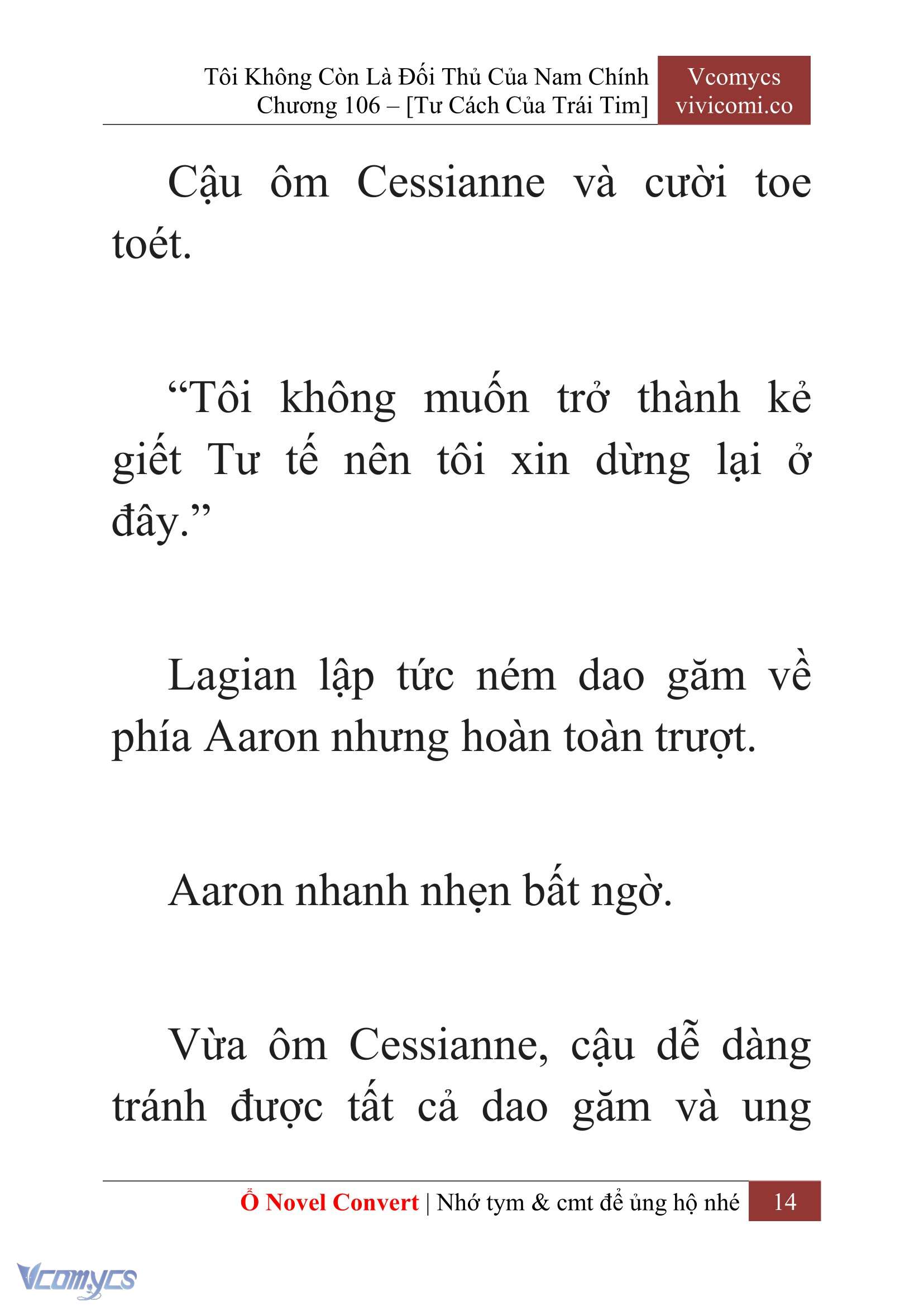 [Novel] Tôi Không Còn Là Đối Thủ Của Nam Chính Chapter  106 - 16