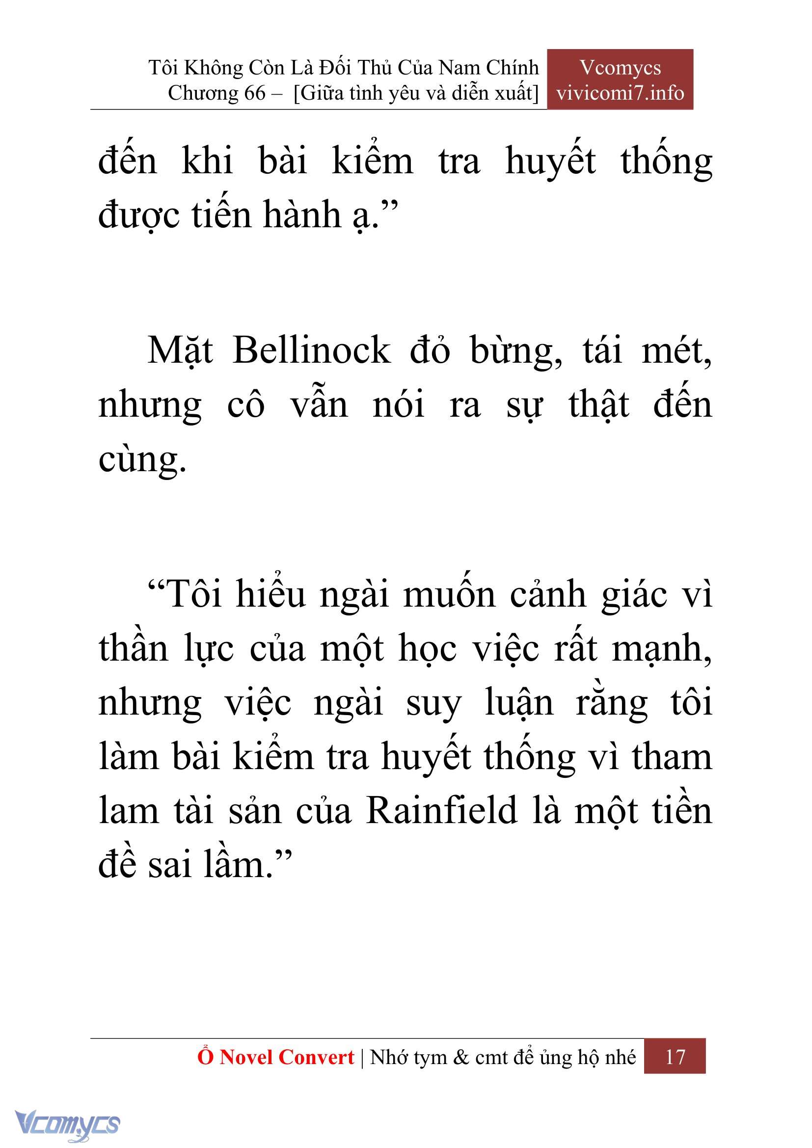 [Novel] Tôi Không Còn Là Đối Thủ Của Nam Chính Chapter  66 - 19