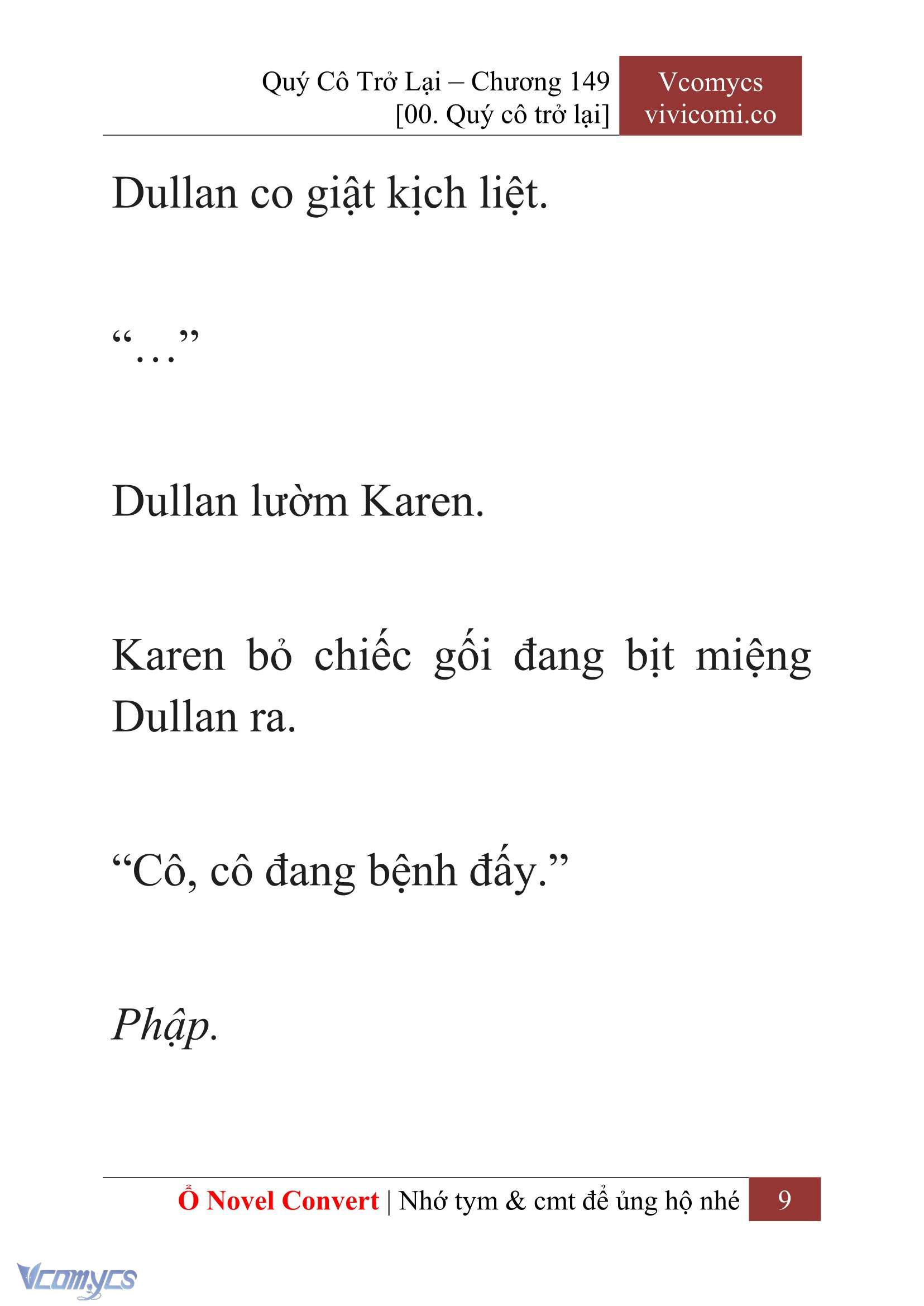 [Novel] Quý Cô Trở Lại Chapter  149 - 11