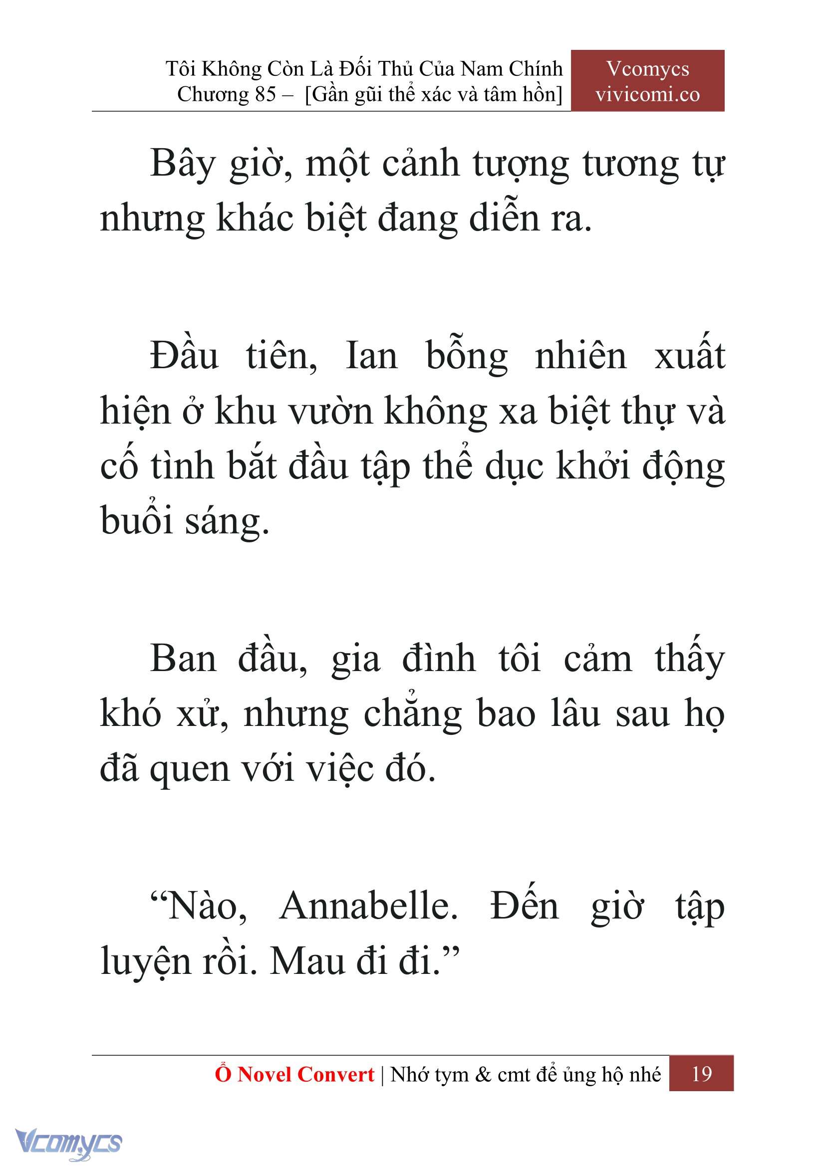 [Novel] Tôi Không Còn Là Đối Thủ Của Nam Chính Chapter  85 - 21
