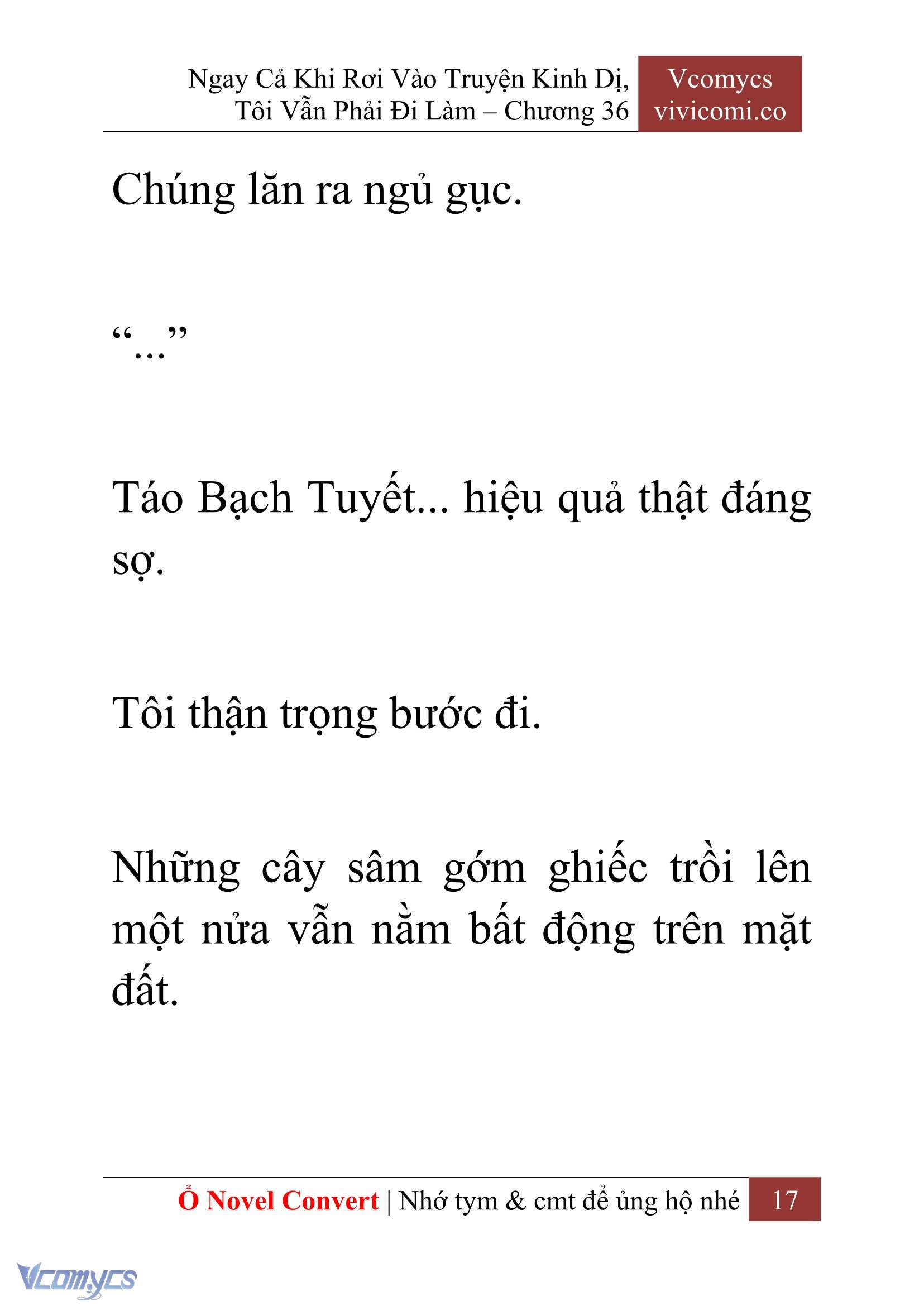 [Novel] Ngay Cả Khi Rơi Vào Truyện Kinh Dị, Tôi Vẫn Phải Đi Làm Chapter  36 - 19