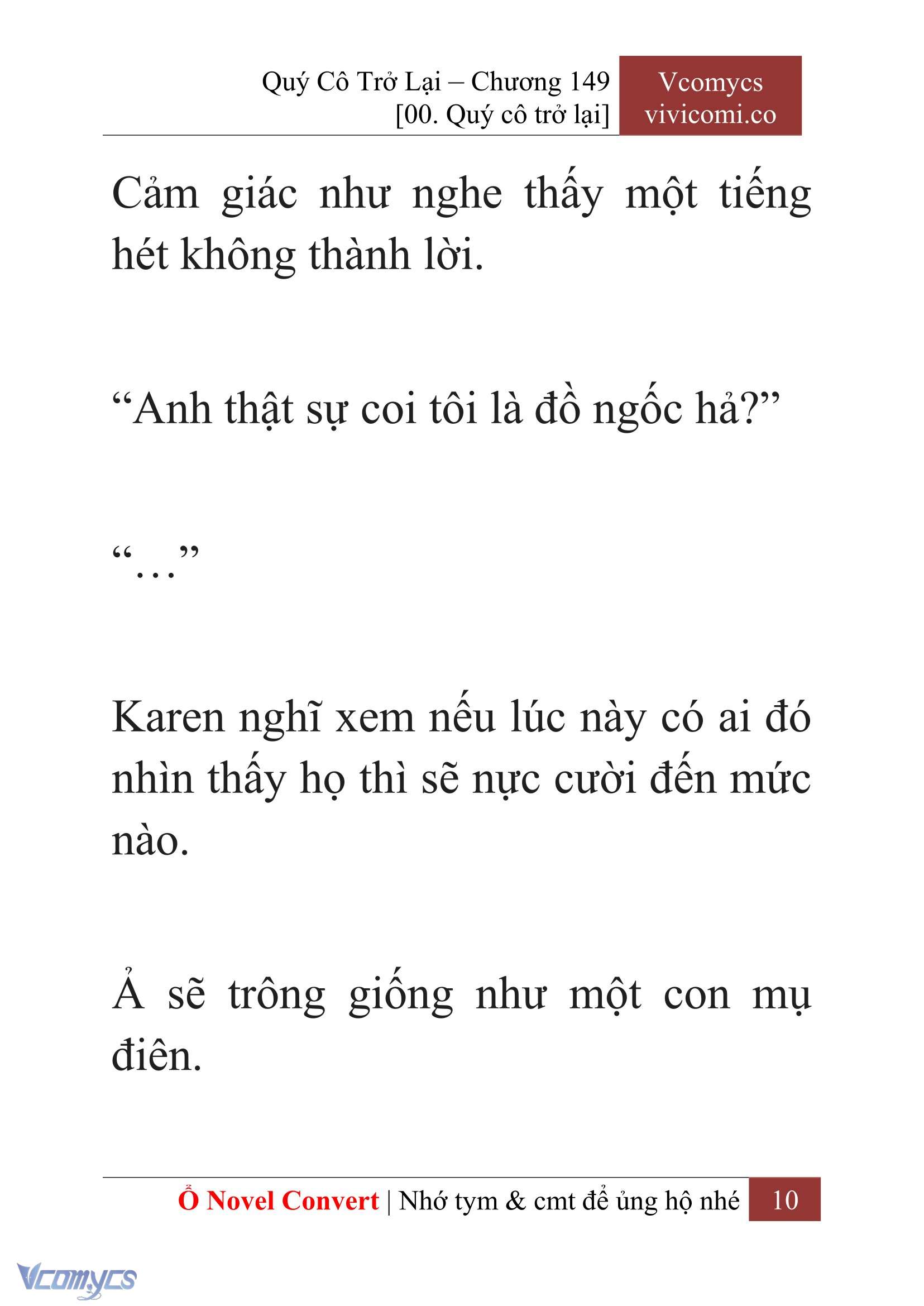 [Novel] Quý Cô Trở Lại Chapter  149 - 12