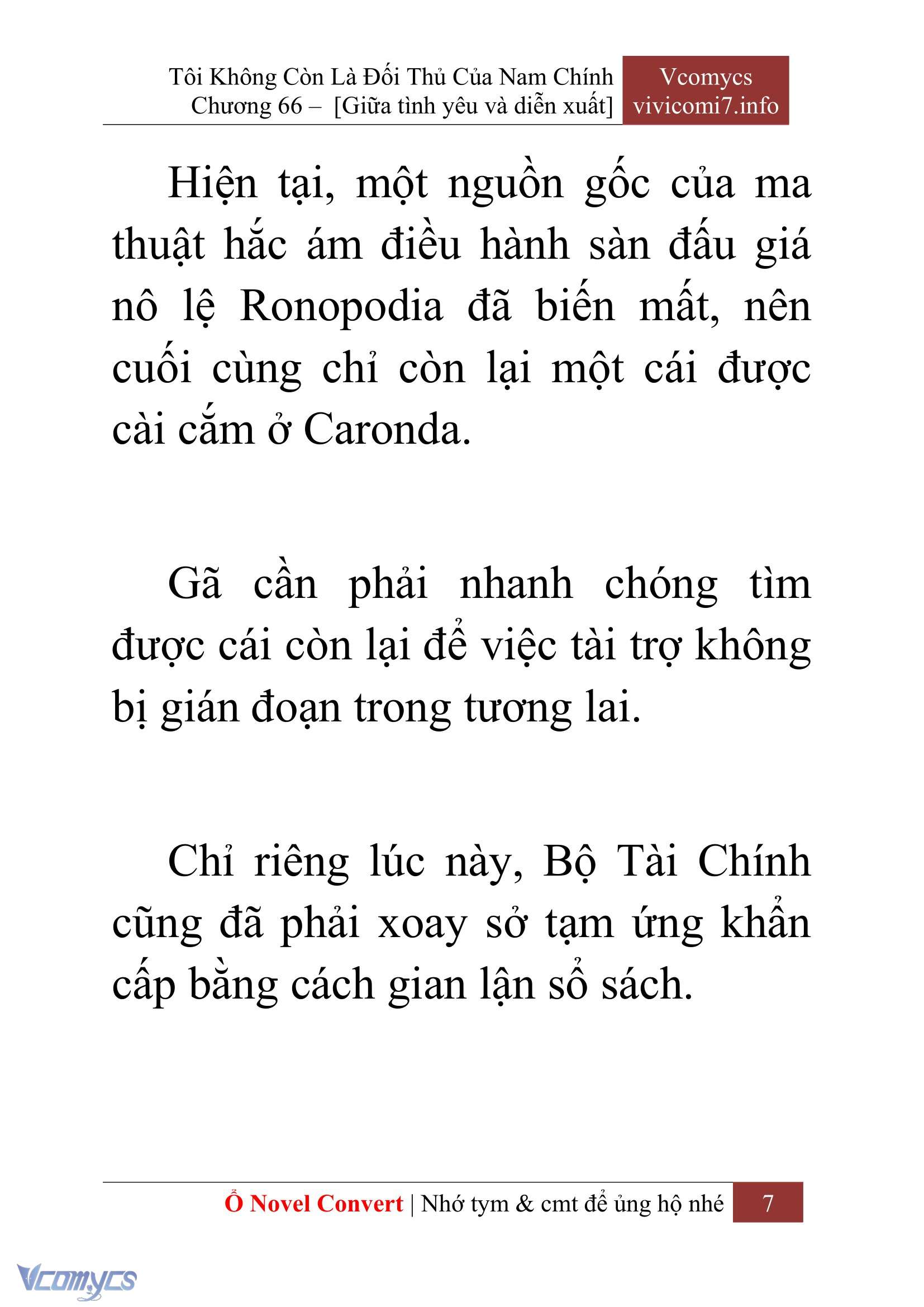 [Novel] Tôi Không Còn Là Đối Thủ Của Nam Chính Chapter  66 - 9