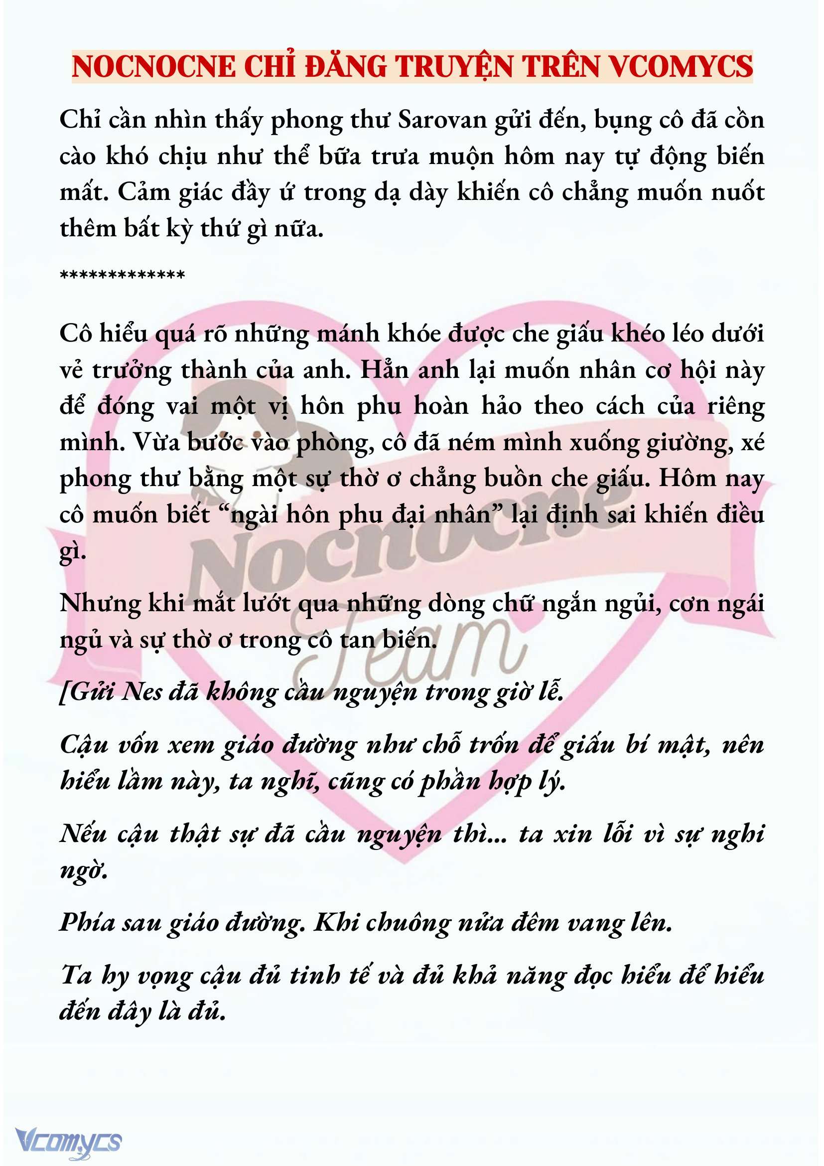 [NOVEL] CÁ RỪNG KHÔN NGOAN Chapter  66 - 9