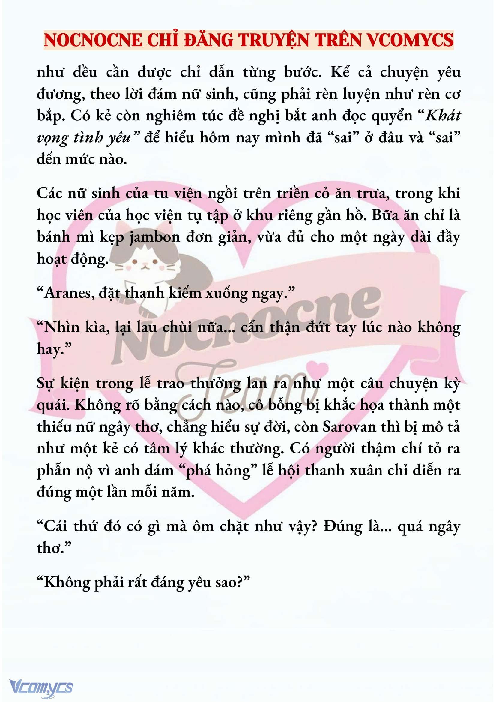 [NOVEL] CÁ RỪNG KHÔN NGOAN Chapter  83 - 8