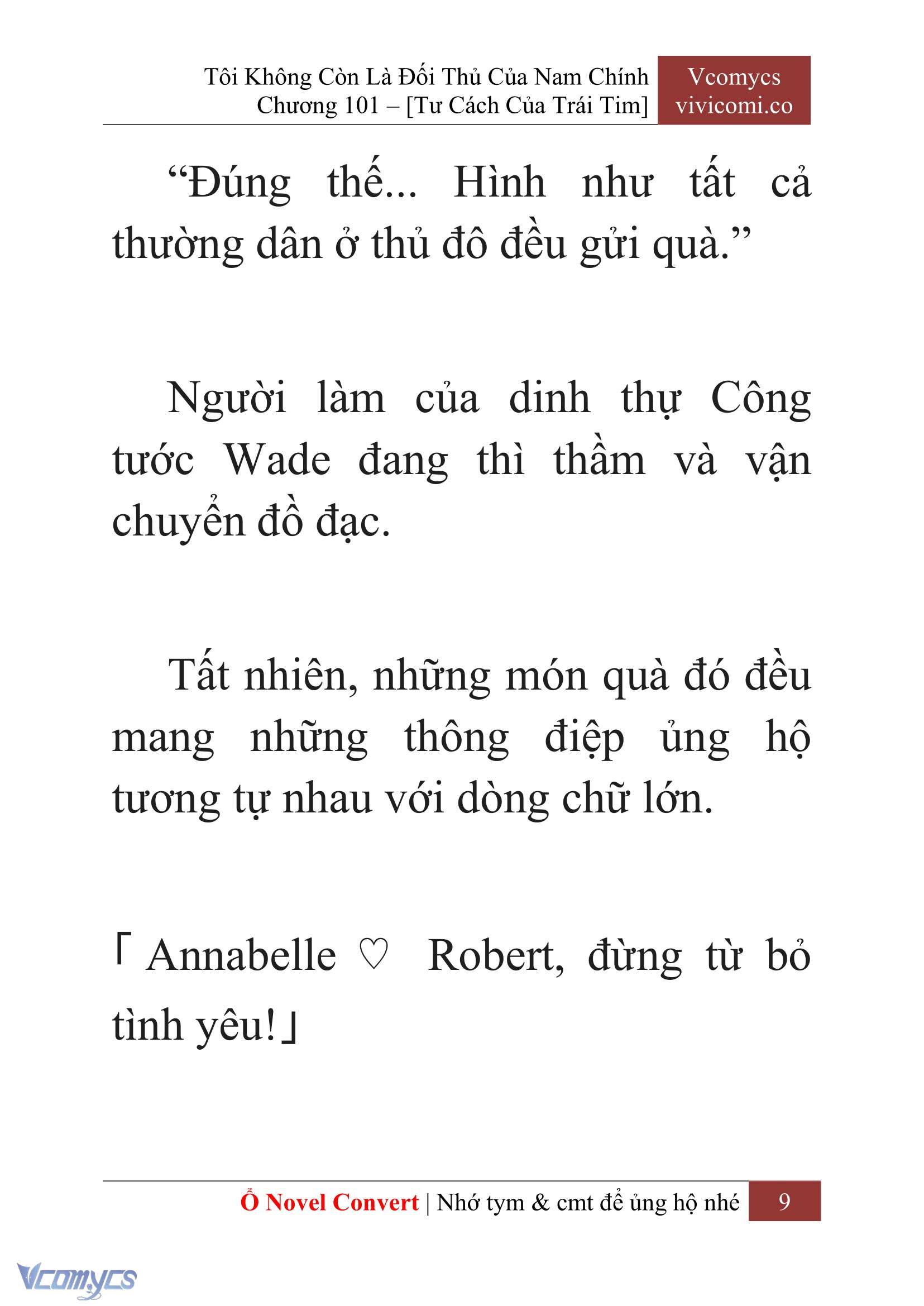 [Novel] Tôi Không Còn Là Đối Thủ Của Nam Chính Chapter  101 - 11