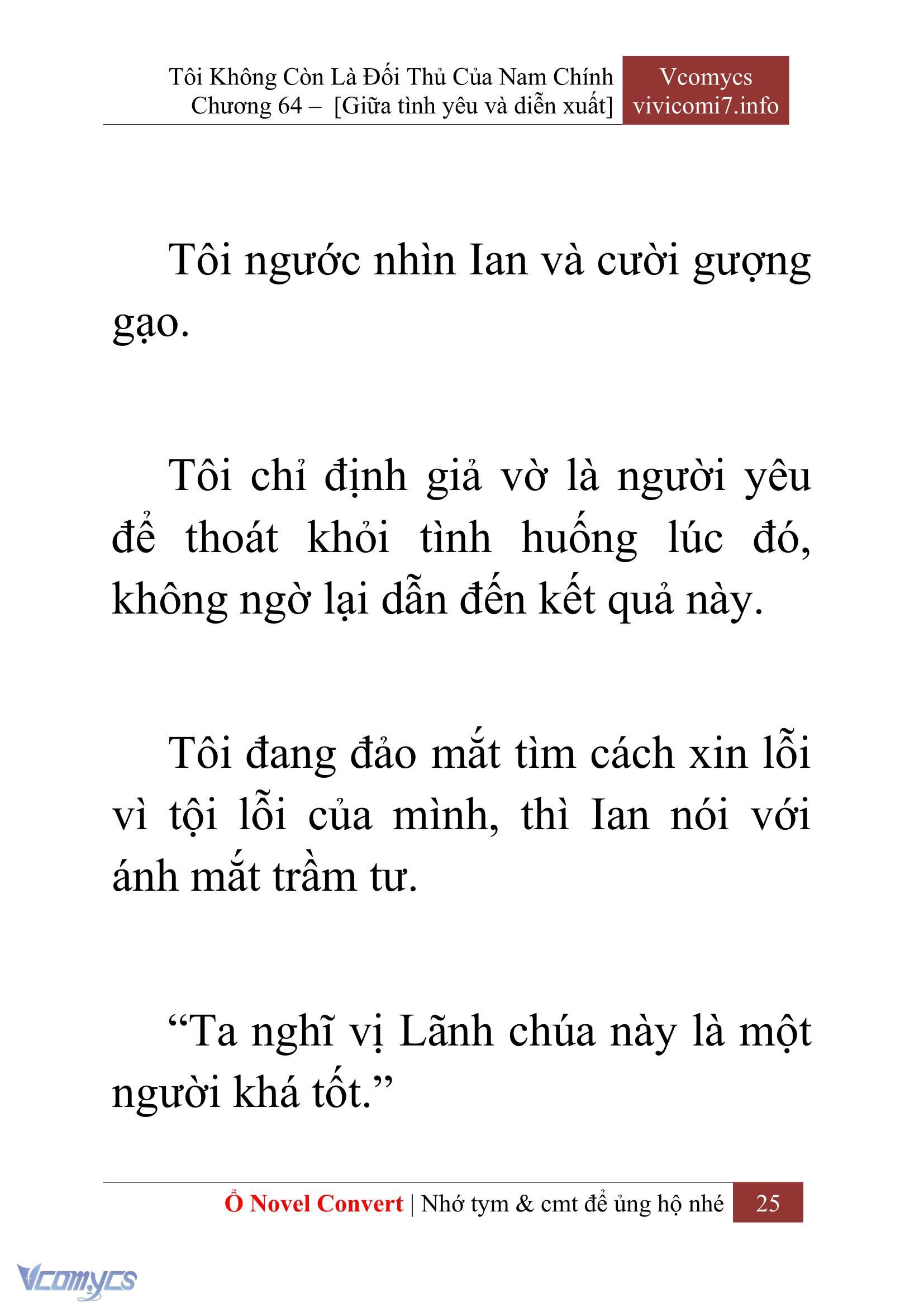[Novel] Tôi Không Còn Là Đối Thủ Của Nam Chính Chapter  64 - 27