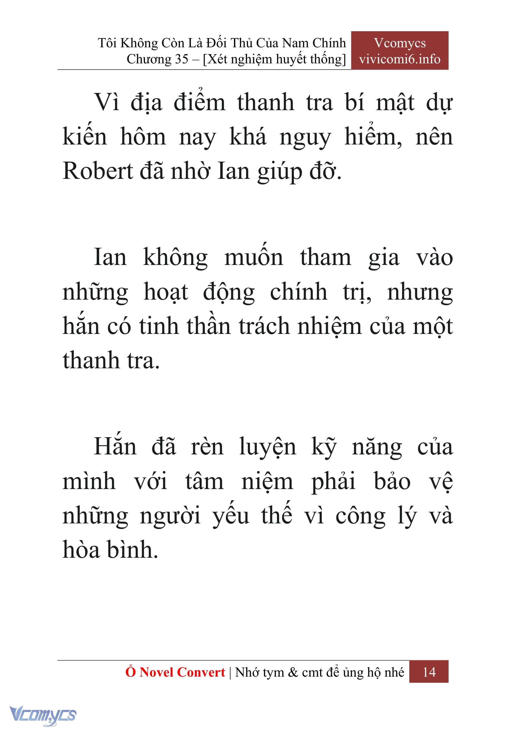 [Novel] Tôi Không Còn Là Đối Thủ Của Nam Chính Chapter  35 - 16