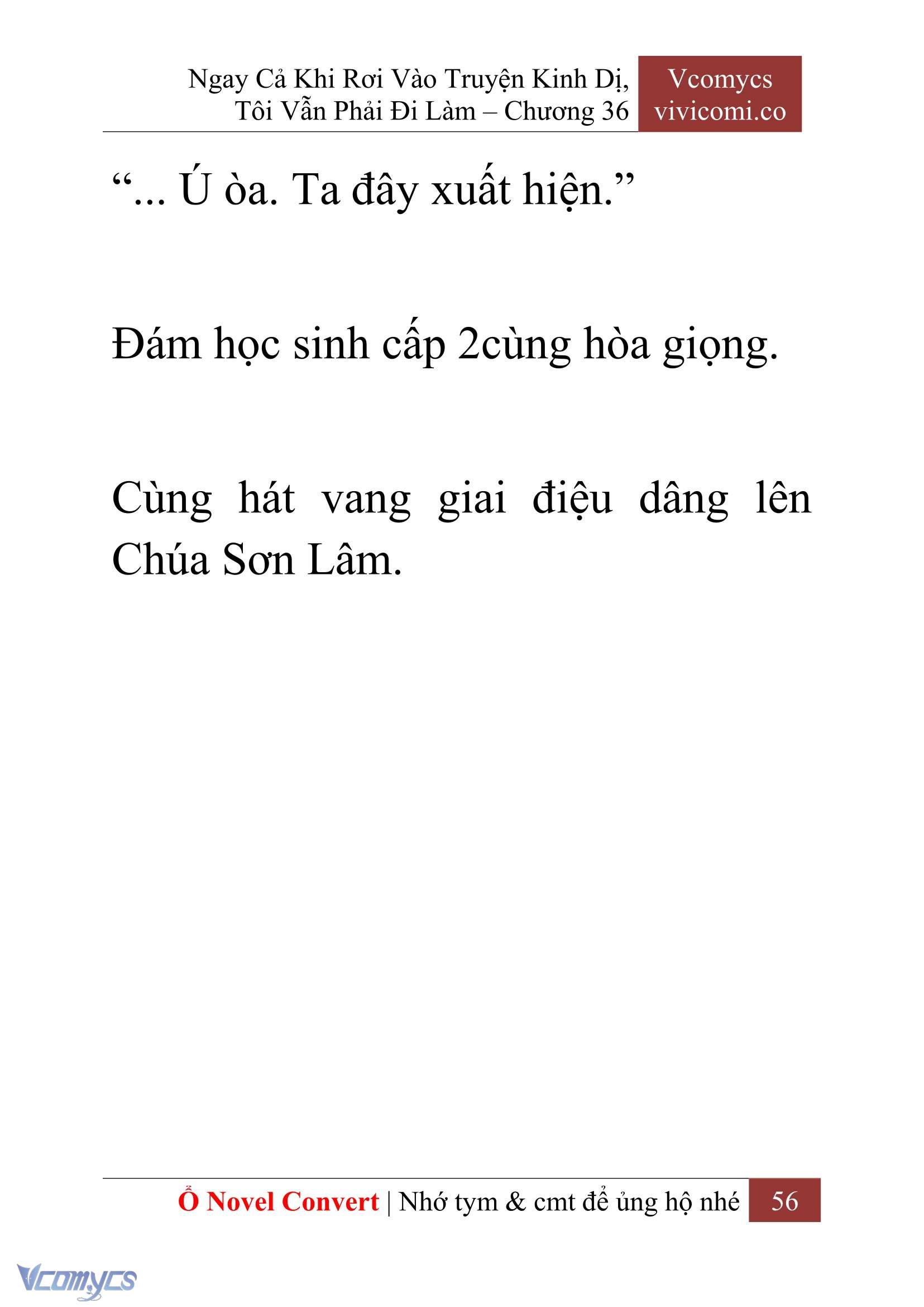 [Novel] Ngay Cả Khi Rơi Vào Truyện Kinh Dị, Tôi Vẫn Phải Đi Làm Chapter  36 - 58