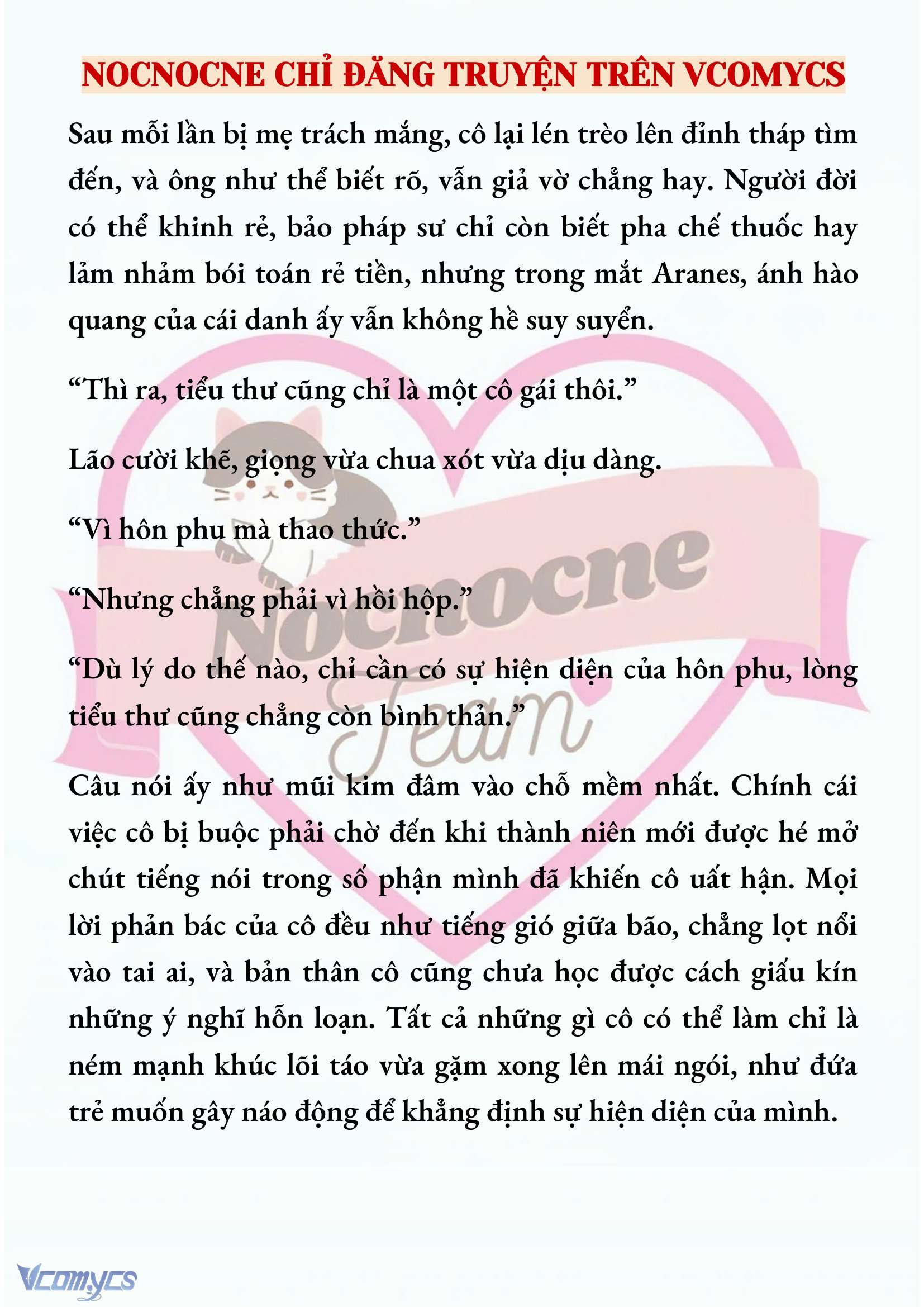 [NOVEL] CÁ RỪNG KHÔN NGOAN Chapter  3 - 6