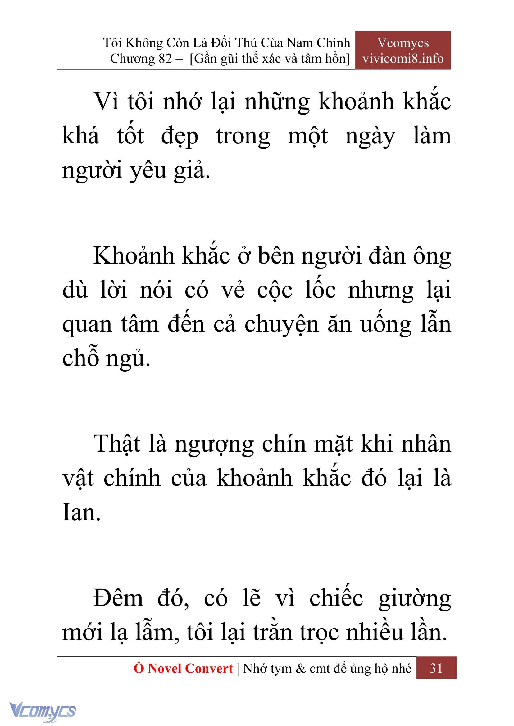 [Novel] Tôi Không Còn Là Đối Thủ Của Nam Chính Chapter  82 - 33