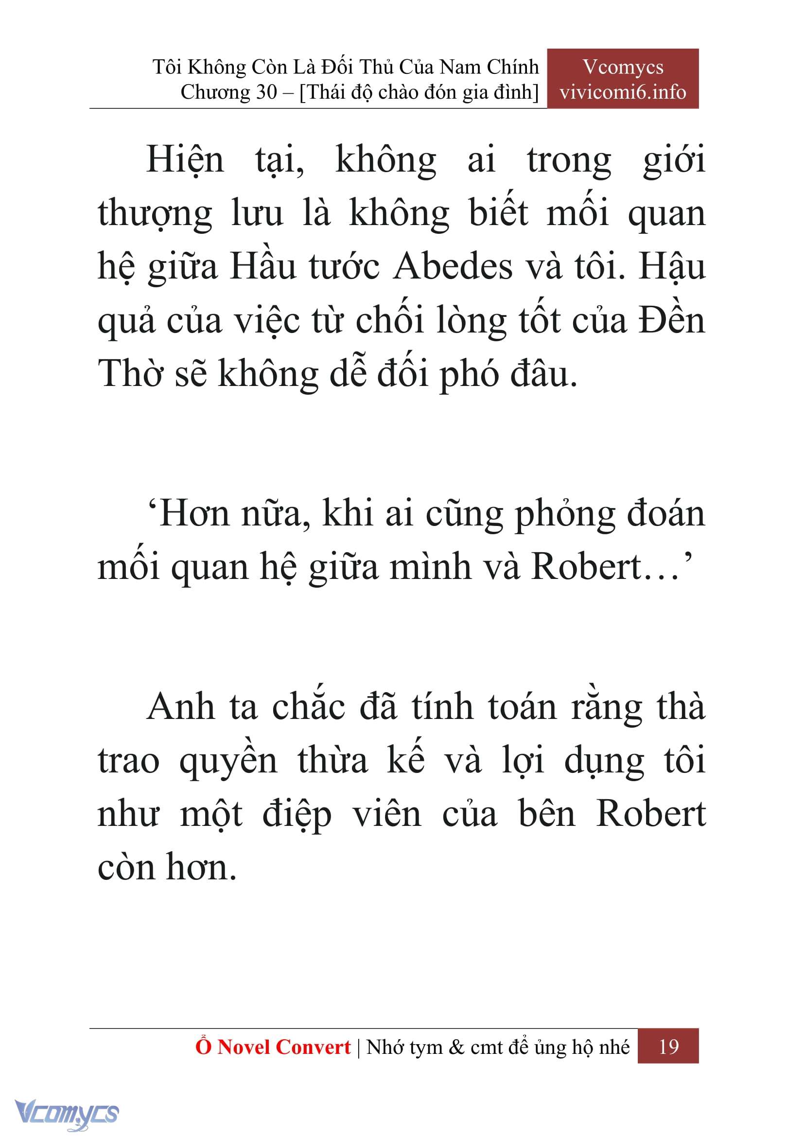 [Novel] Tôi Không Còn Là Đối Thủ Của Nam Chính Chapter  30 - 21